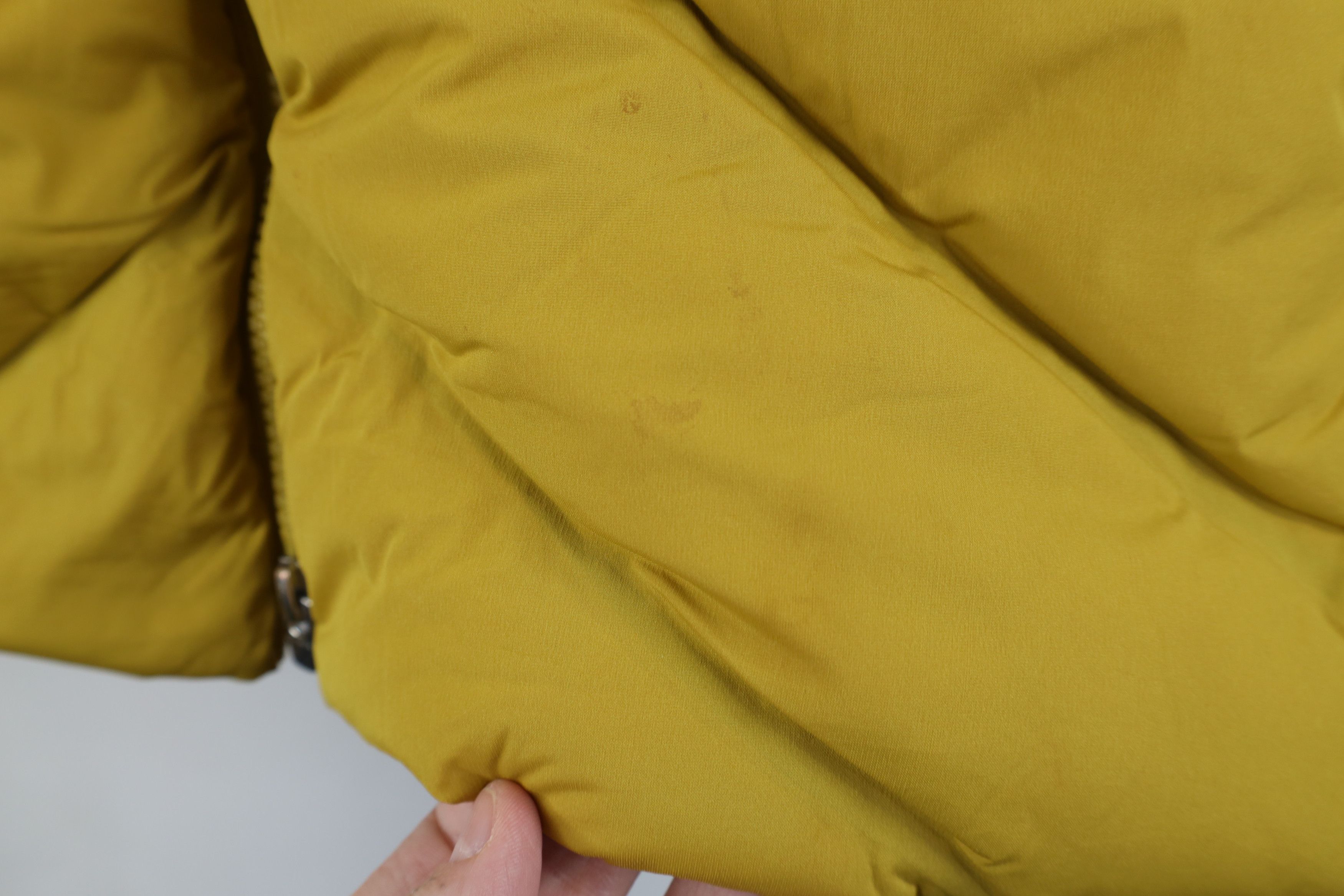 Athleta × Vintage Athleta Down Insulated Full Zip Puffer Vest Jacket Yellow Size XXL / US 16-18 / IT 52-54 - 11 Thumbnail