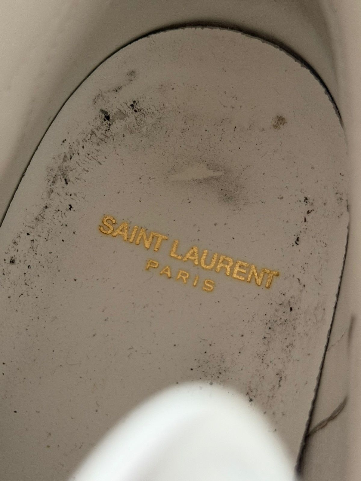 Saint Laurent Paris Saint Laurent Pairs Checkered SL/45 M High-Top Sneaker Size US 8.5 / EU 41-42 - 8 Thumbnail