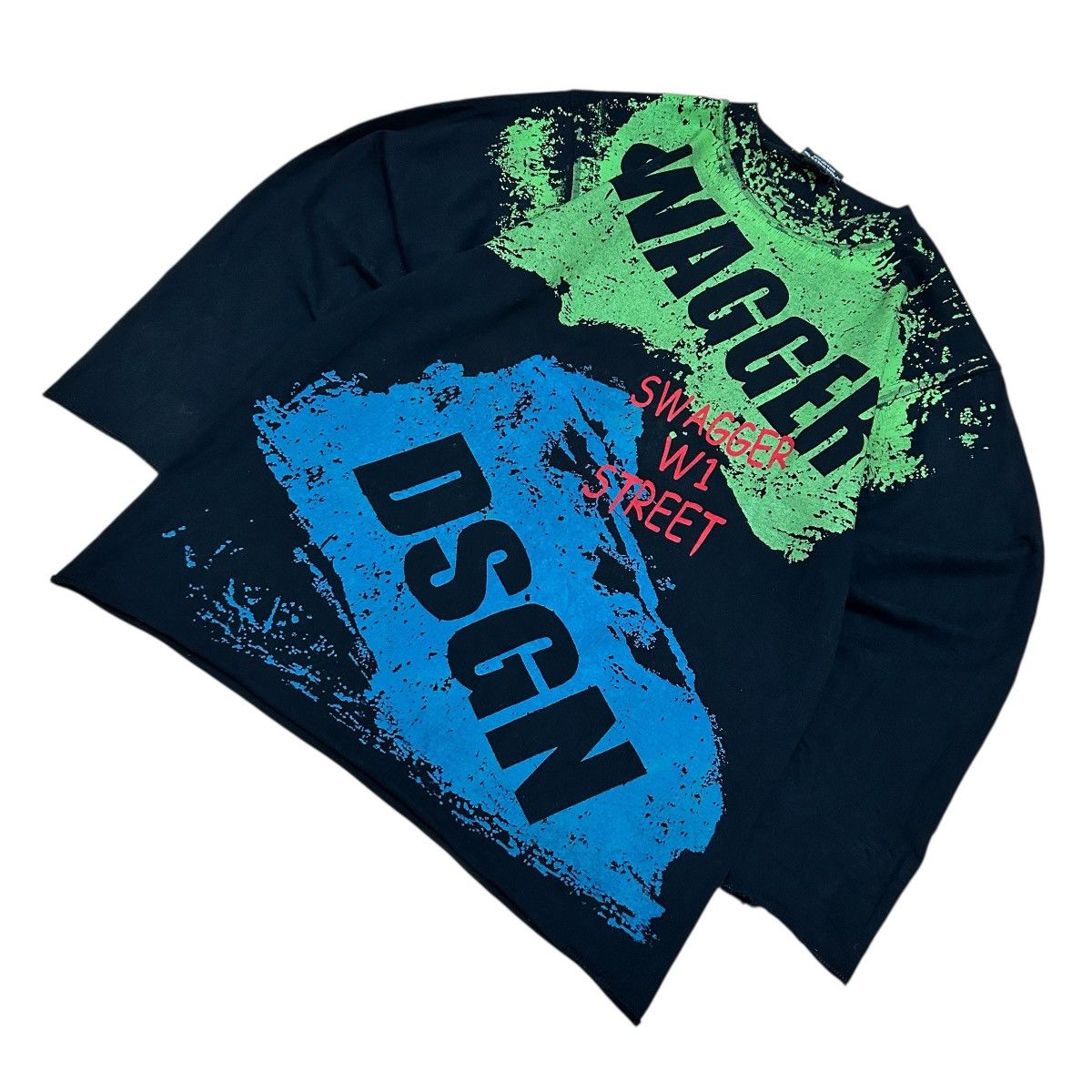 Swagger Vintage Y2K Japanese SWAGGER W1 Street Long Sleeve Tee Size US L / EU 52-54 / 3 - 3 Thumbnail