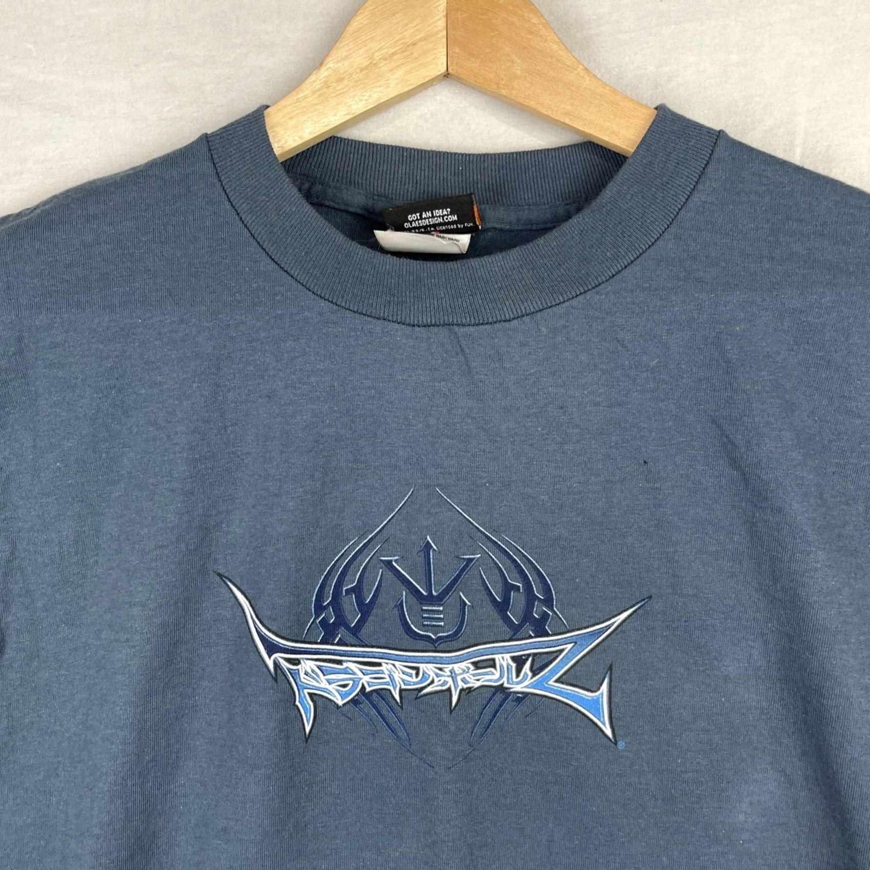 Vintage VINTAGE Dragon Ball Z Shirt Mens Small Blue Vegeta Trunks Sayian Bird Studio Logo Graphic Print Crew Neck Short Sleeve Cotton White? Size US S / EU 44-46 / 1 - 5 Thumbnail