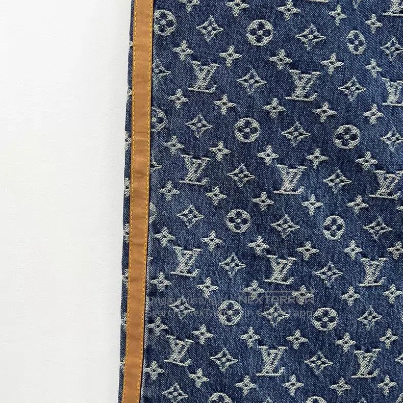 Louis Vuitton Louis Vuitton 25 Blue Print Full Print Jeans Size US 31 - 4 Thumbnail