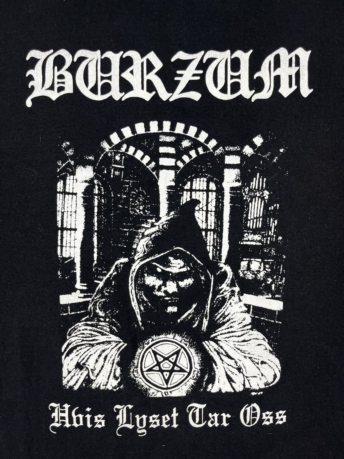 Band Tees Burzum Vintage Black Metal Band Rock T Shirt Size US M / EU 48-50 / 2 - 5 Thumbnail