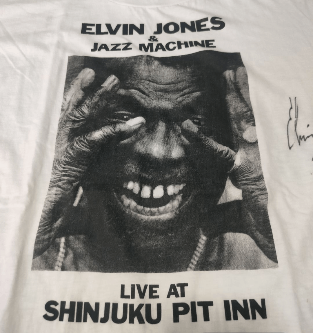 Vintage elvin jones 80s with signature japan live Size US L / EU 52-54 / 3 - 1 Thumbnail