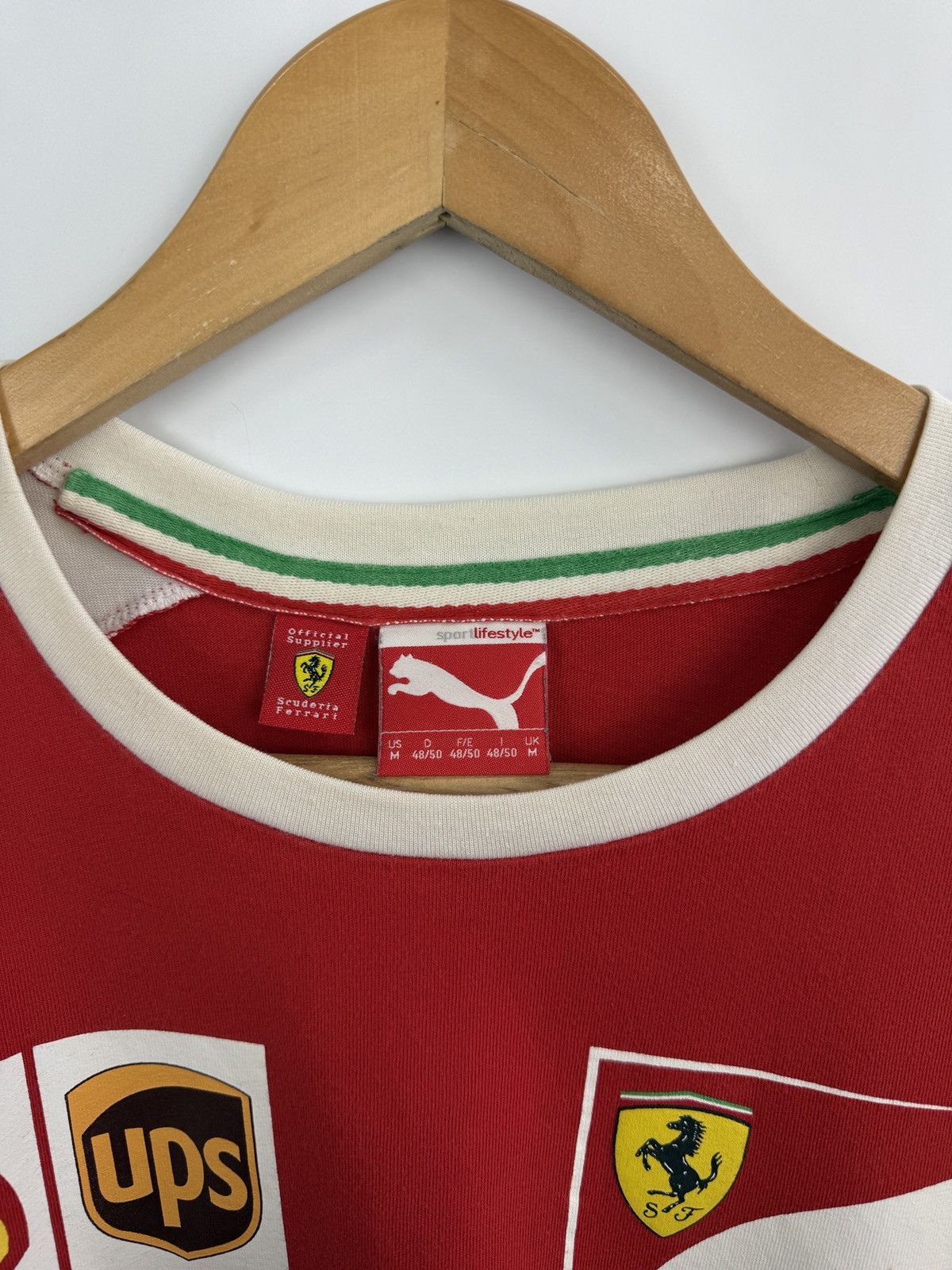 Ferrari × Puma 🇮🇹 Puma Ferrari Scuderia Michael Formula 1 Pirelli Santander Size US M / EU 48-50 / 2 - 7 Thumbnail