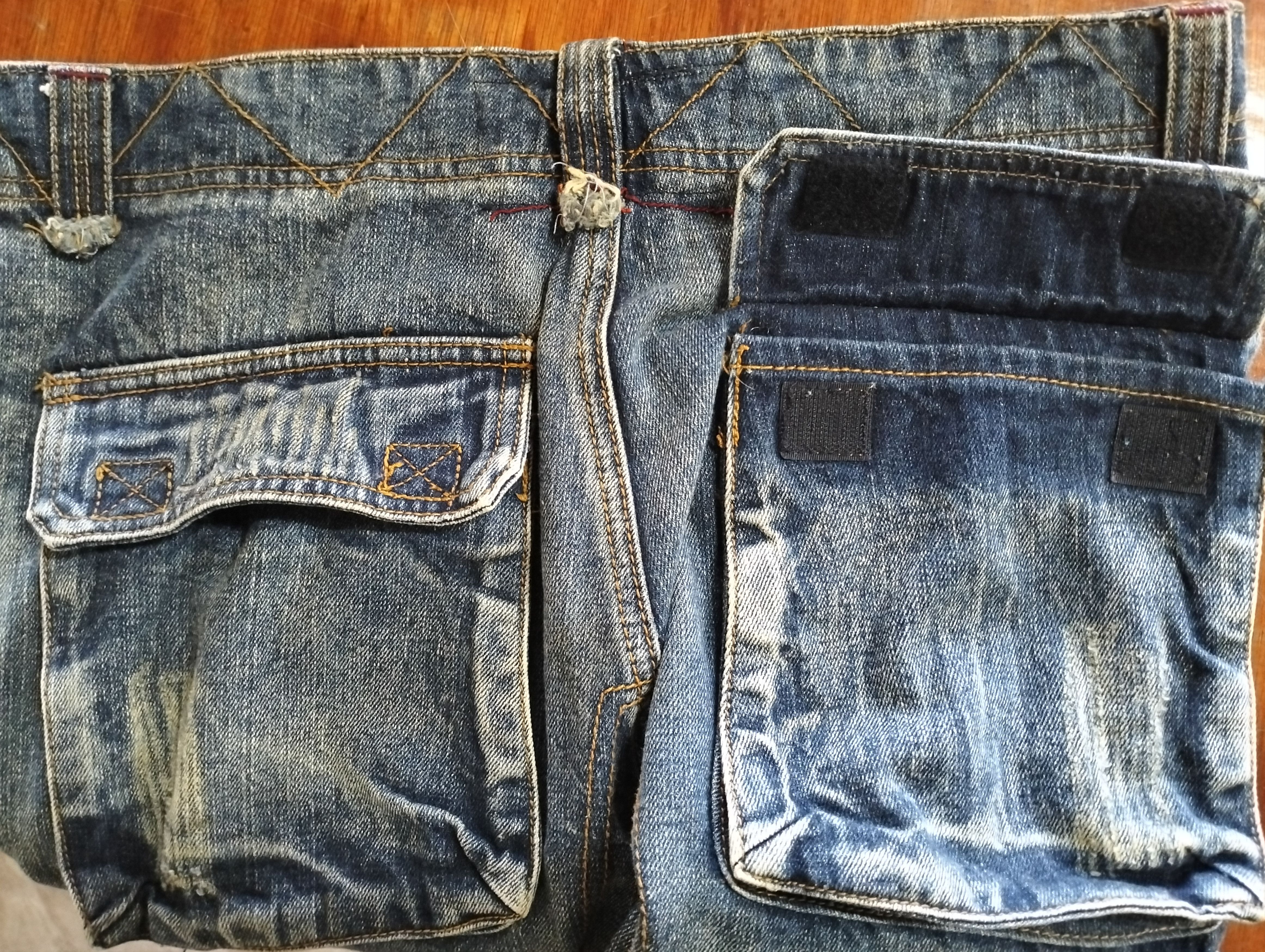 Other Streetwear utility denim cargo jeans Size US 34 / EU 50 - 13 Thumbnail