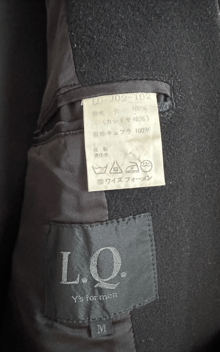 Y's for Men × Yohji Yamamoto Cashmere/Wool Jacket Size 38R - 5 Thumbnail