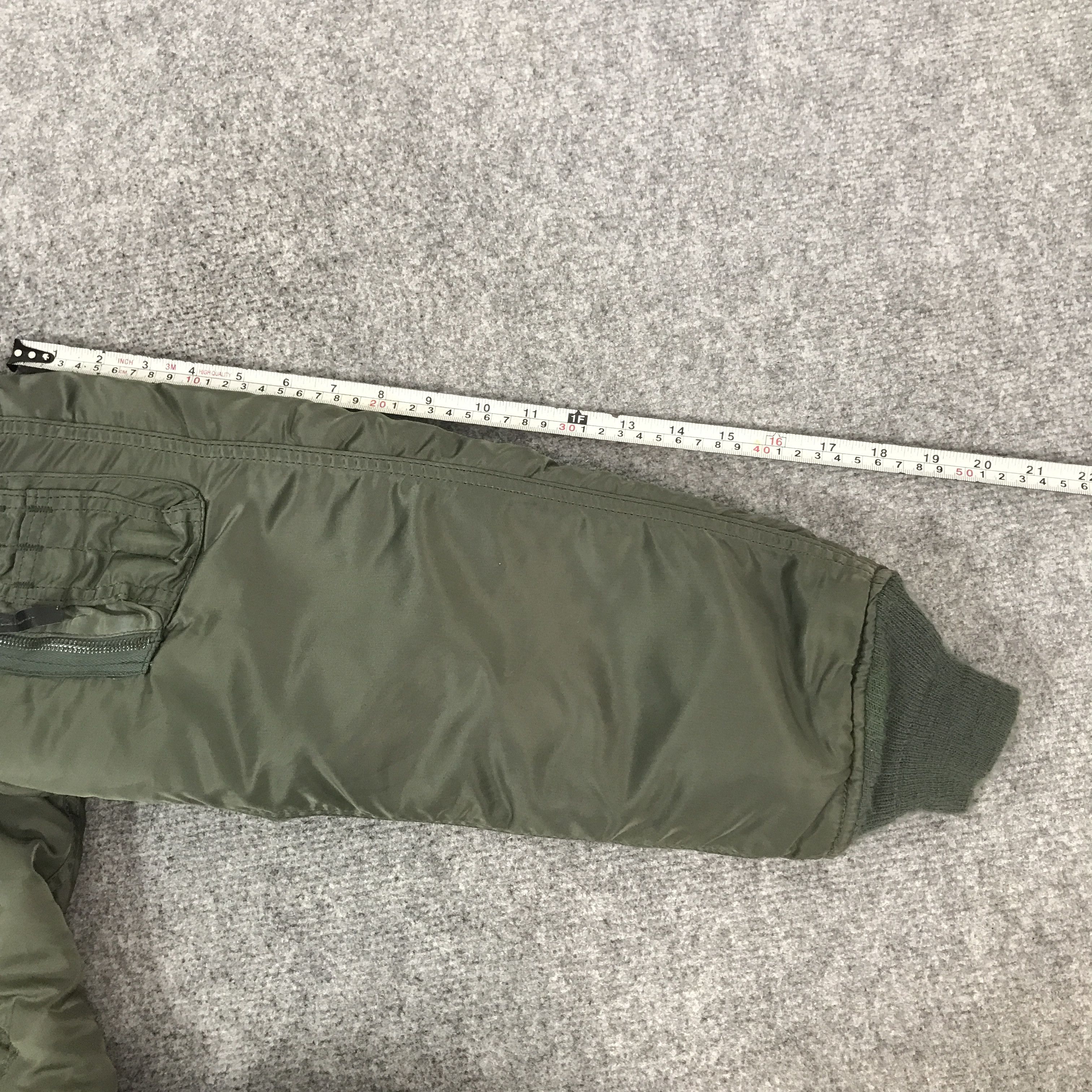 Alpha Industries vintage Alpha Industries bomber fur military jacket K63B13 Size US S / EU 44-46 / 1 - 6 Thumbnail