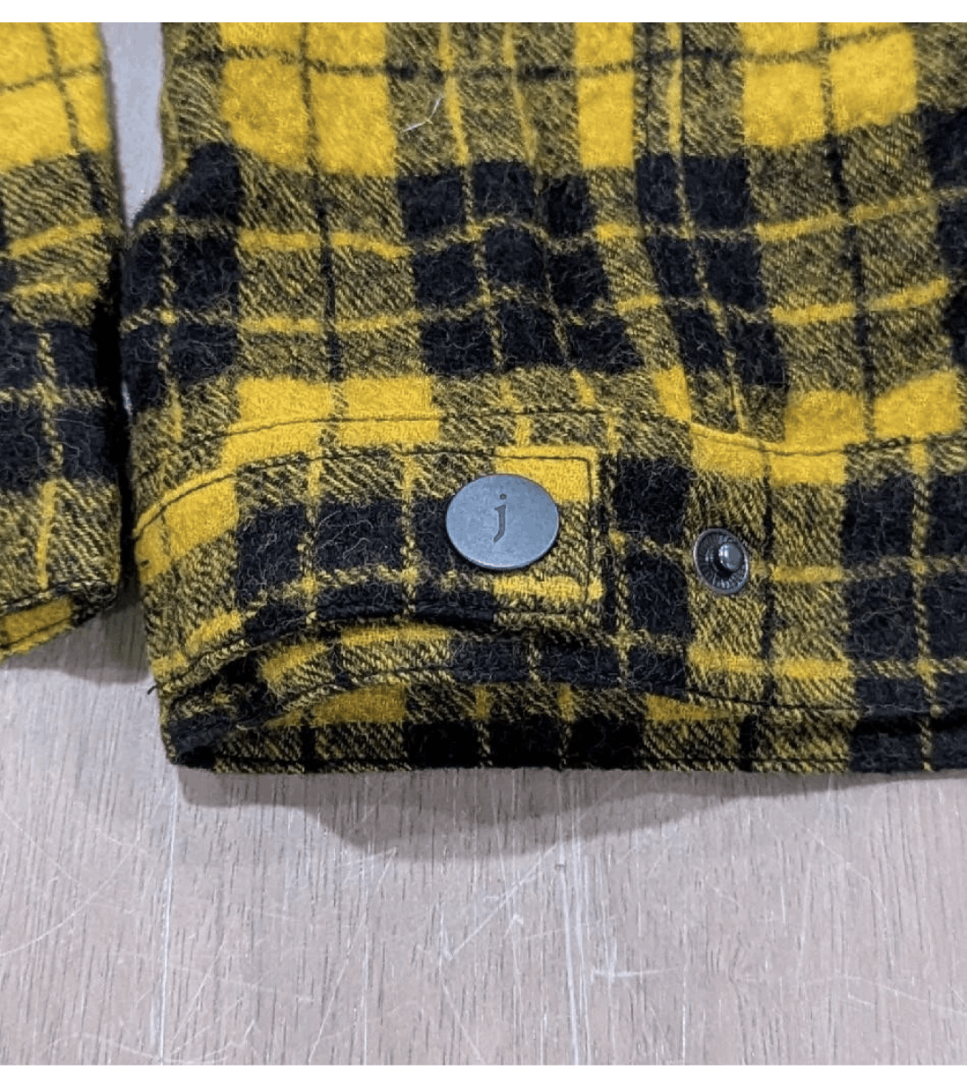 John Varvatos John Varvatos Plaid Wool Blouson Jacket Canary 48 Size US M / EU 48-50 / 2 - 6 Thumbnail