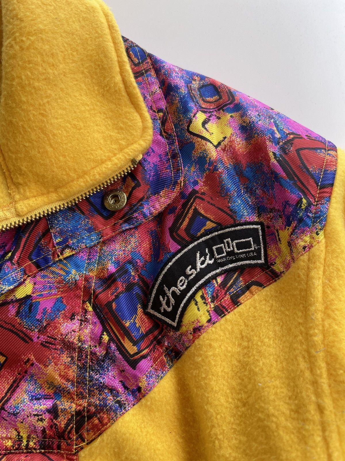 Japanese Brand Vintage 90s The Ski Park City Fleece Jacket Size US L / EU 52-54 / 3 - 7 Thumbnail