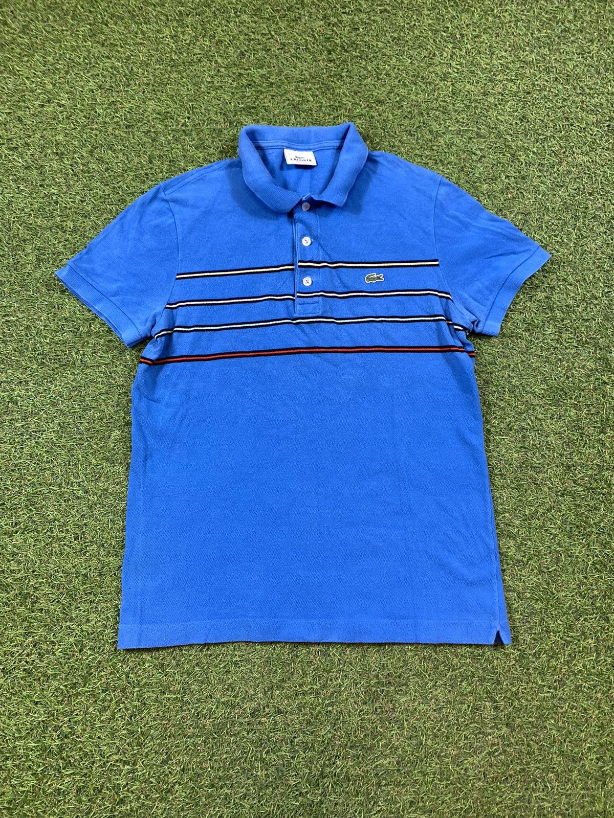 Lacoste Vintage Y2K Lacoste polo streetwear style small logo size M Size US M / EU 48-50 / 2 - 1 Thumbnail