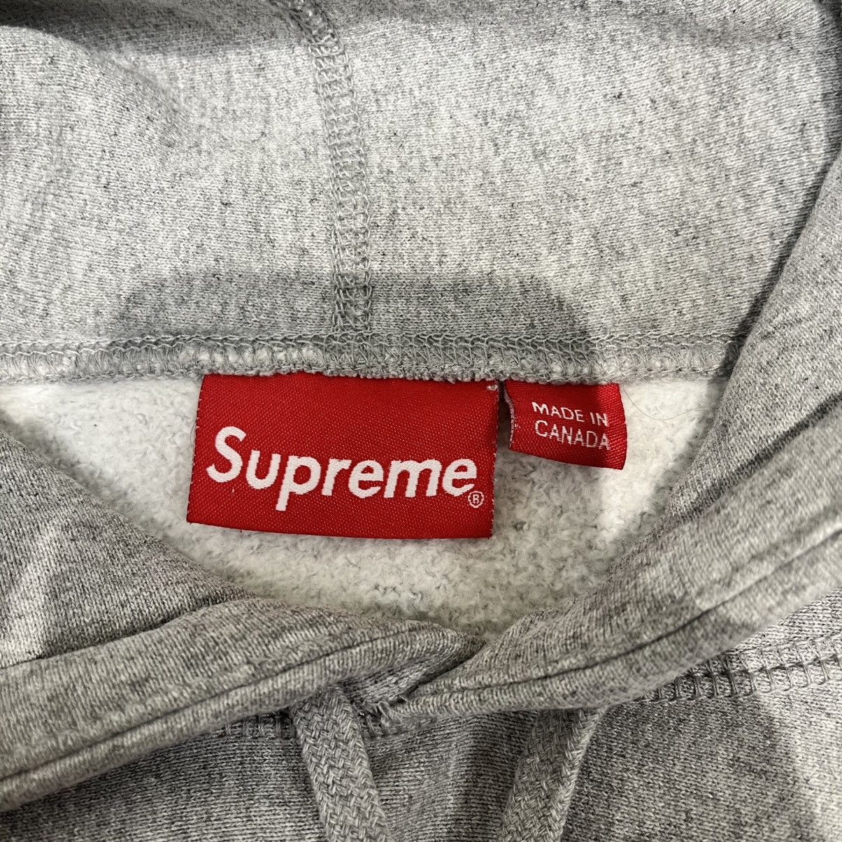 Supreme Supreme Hoodie Grey Size US XL / EU 56 / 4 - 4 Thumbnail