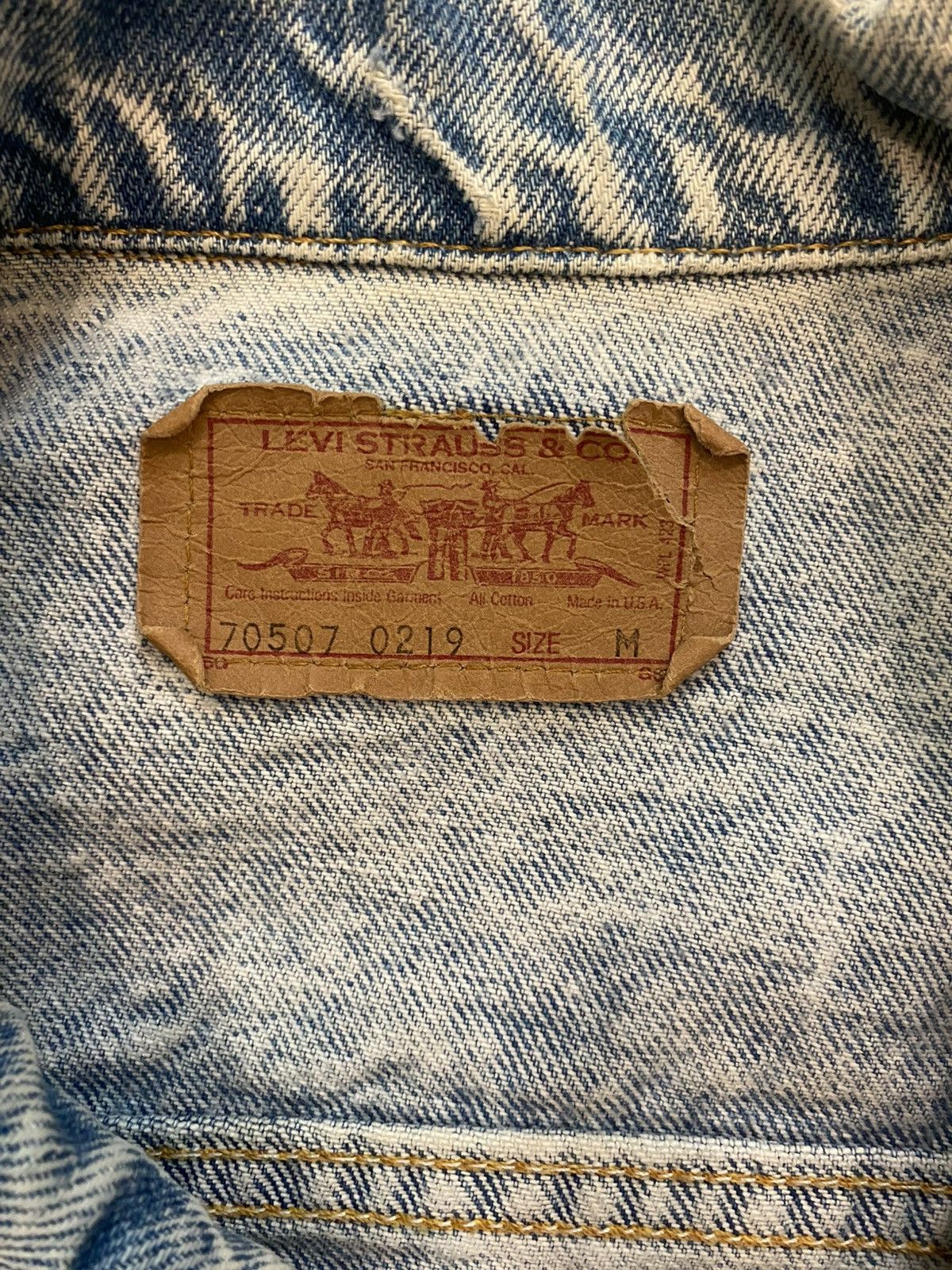 Levi's Vintage Levi’s Denim Jacket Size US M / EU 48-50 / 2 - 4 Thumbnail