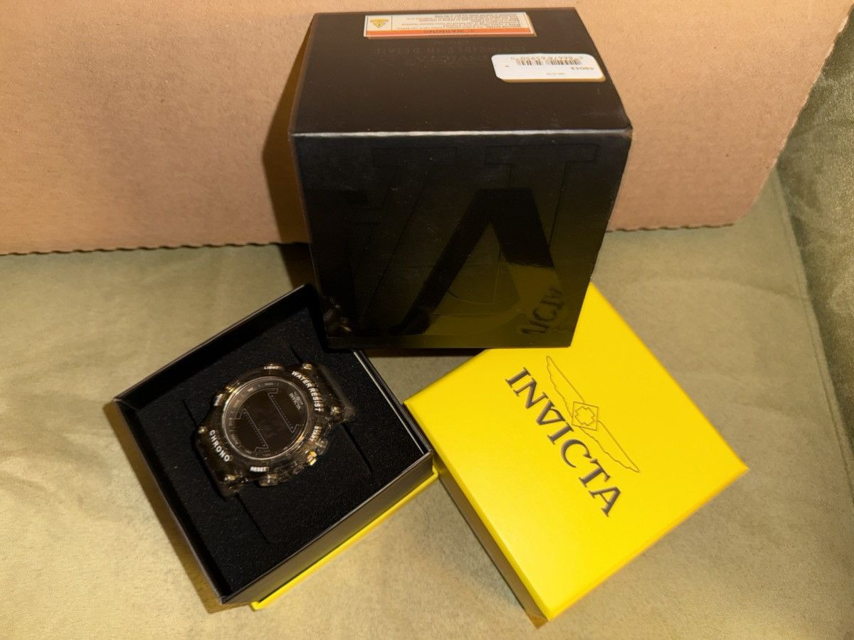 Invicta Invicta Racing “Burnout” Mens Translucent Digital Watch, NEW Size ONE SIZE - 6 Thumbnail