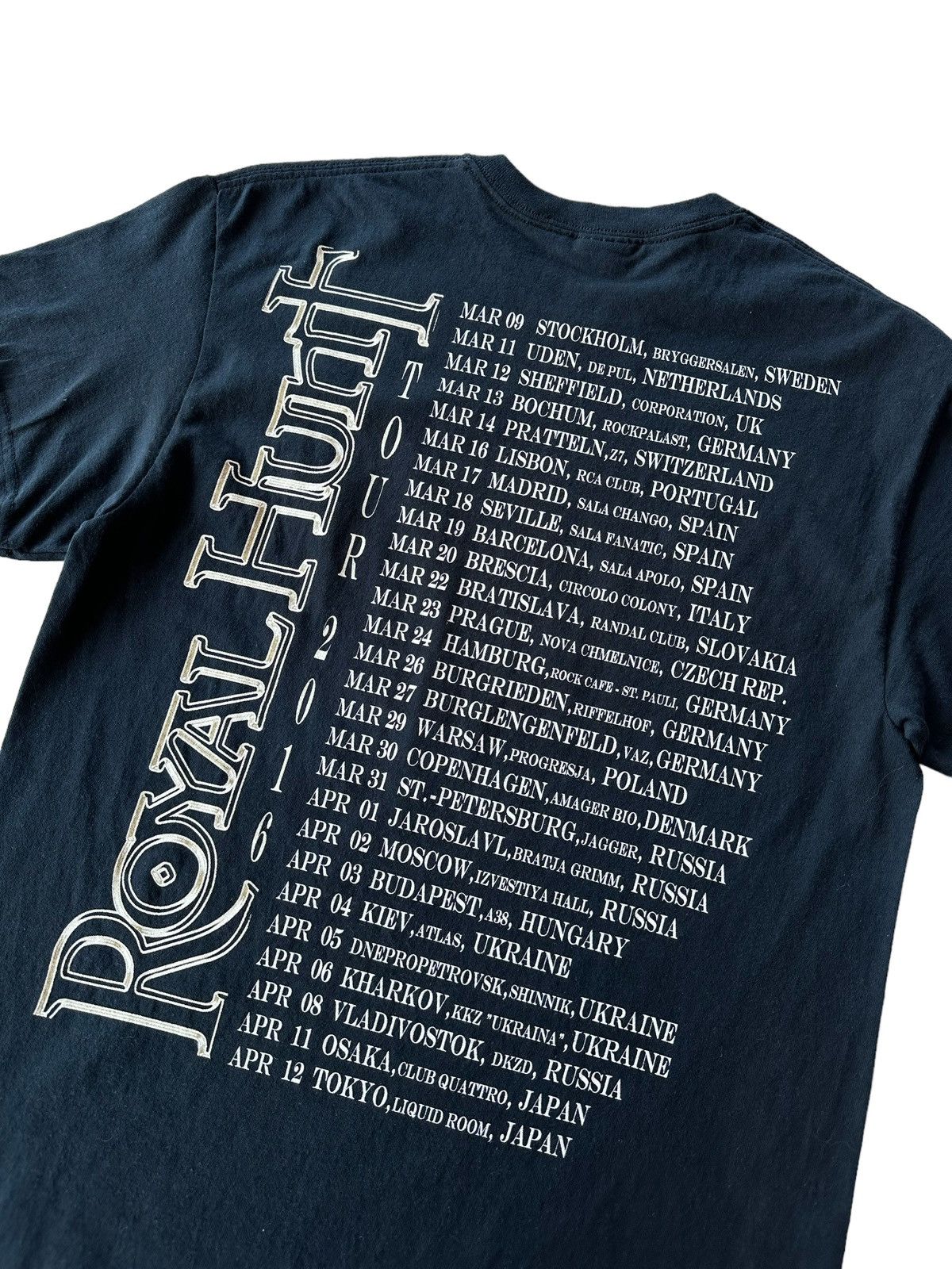 Band Tees Vintage Band Tees Royal Hunt 2016 Tour Size US M / EU 48-50 / 2 - 4 Thumbnail