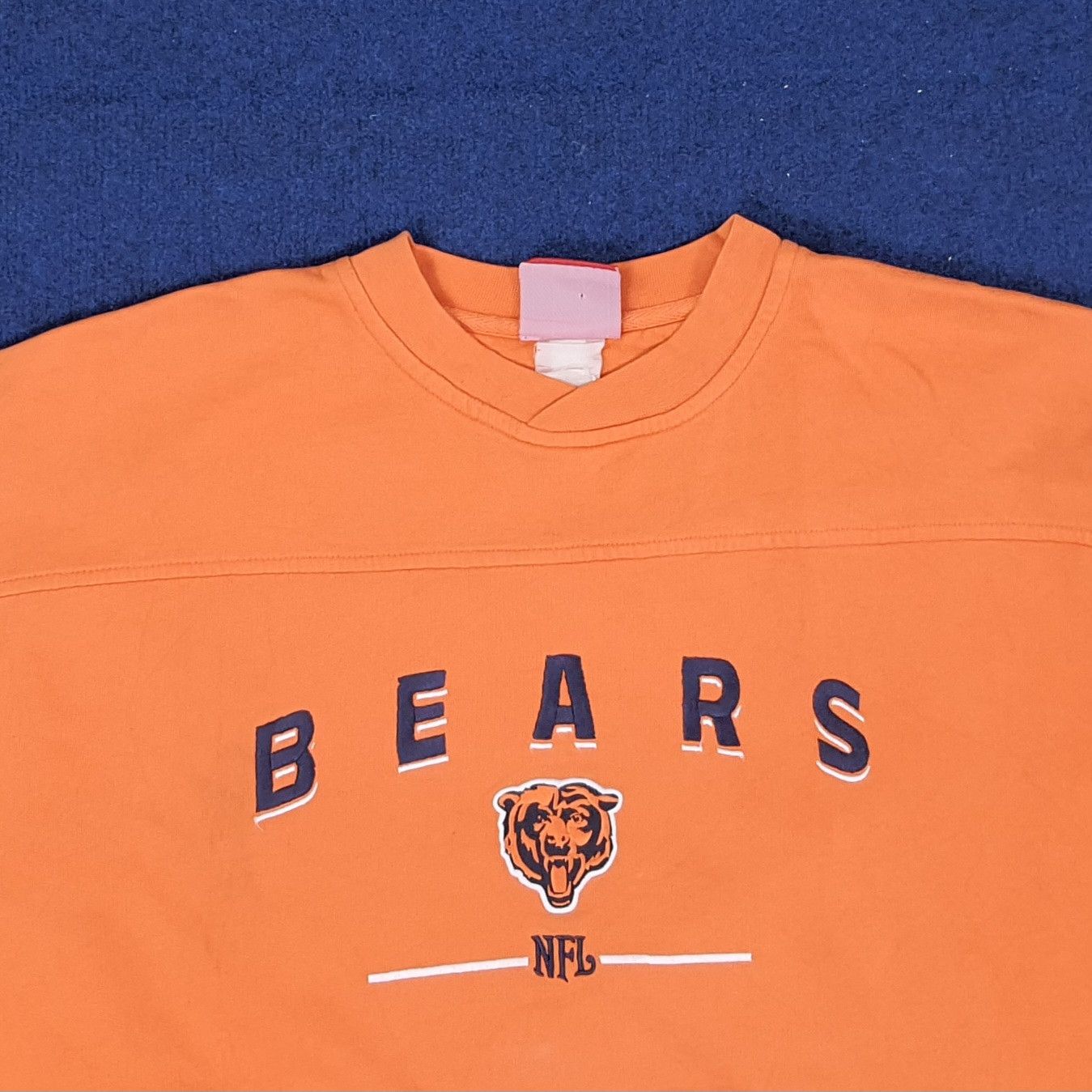 NFL Vintage NFL Bears American Football Team Sweatshirt C246N6 Size US XL / EU 56 / 4 - 2 Thumbnail