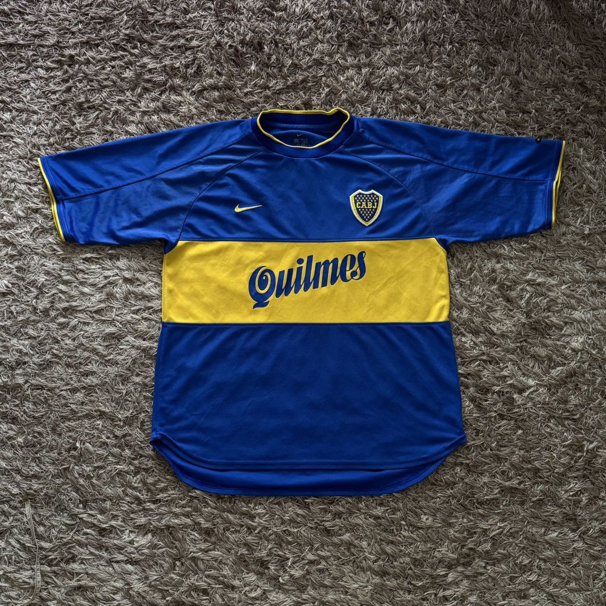 Vintage Nike CA Boca Juniors Argentina CABJ 1999 2000 2001
