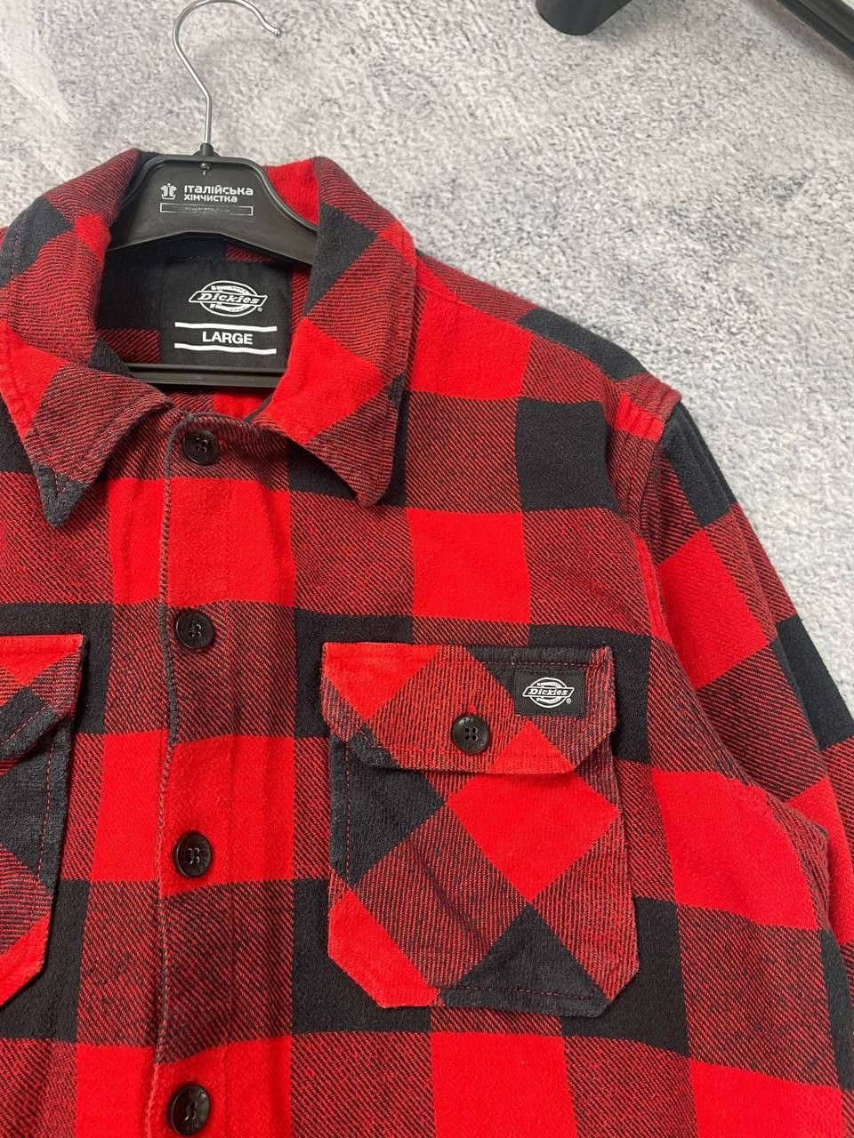 Dickies Dickies logn sleeve flanel shirt Size US L / EU 52-54 / 3 - 4 Thumbnail