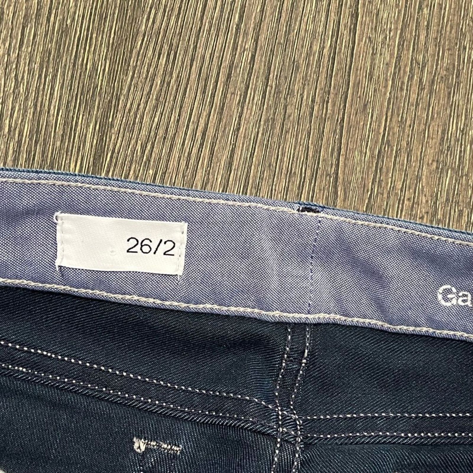 Gap Gap 1969 Mid-Rise Jeans Tapered Leg Slim Fit Stretch Denim Size 26" / US 2 / IT 38 - 7 Thumbnail