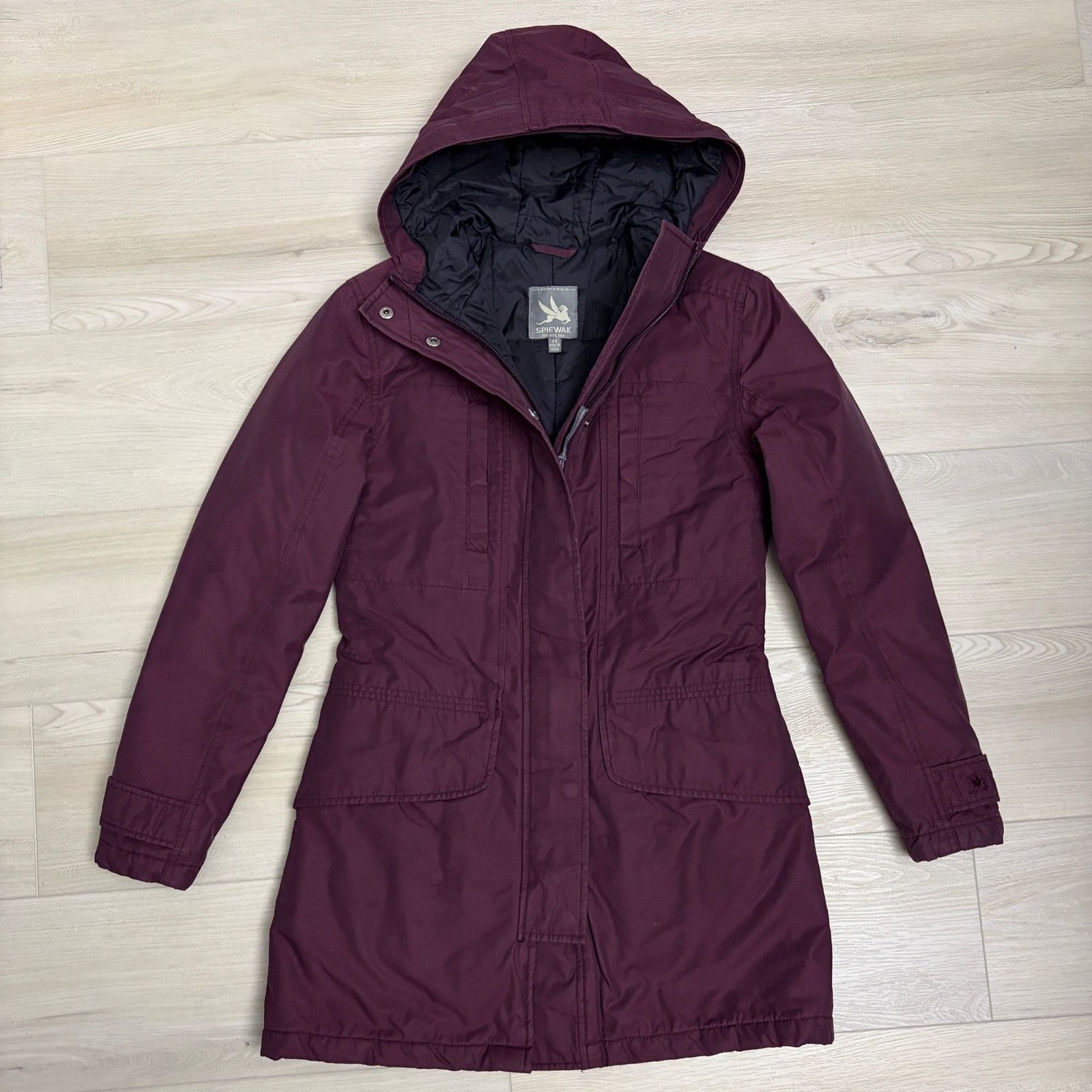 I. Spiewak And Sons SPIEWAK Designer Casual Winter Parka Jacket Coat Womens XS Size XS / US 0-2 / IT 36-38 - 2 Thumbnail