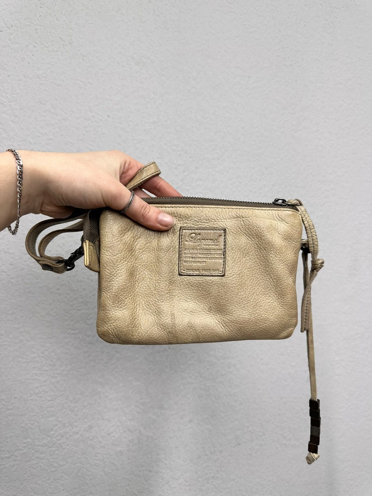 14th Addiction Vintage AS 98 Metal Zip Design Leather Bag Dolce Gabbana GOA Size ONE SIZE - 2 Thumbnail
