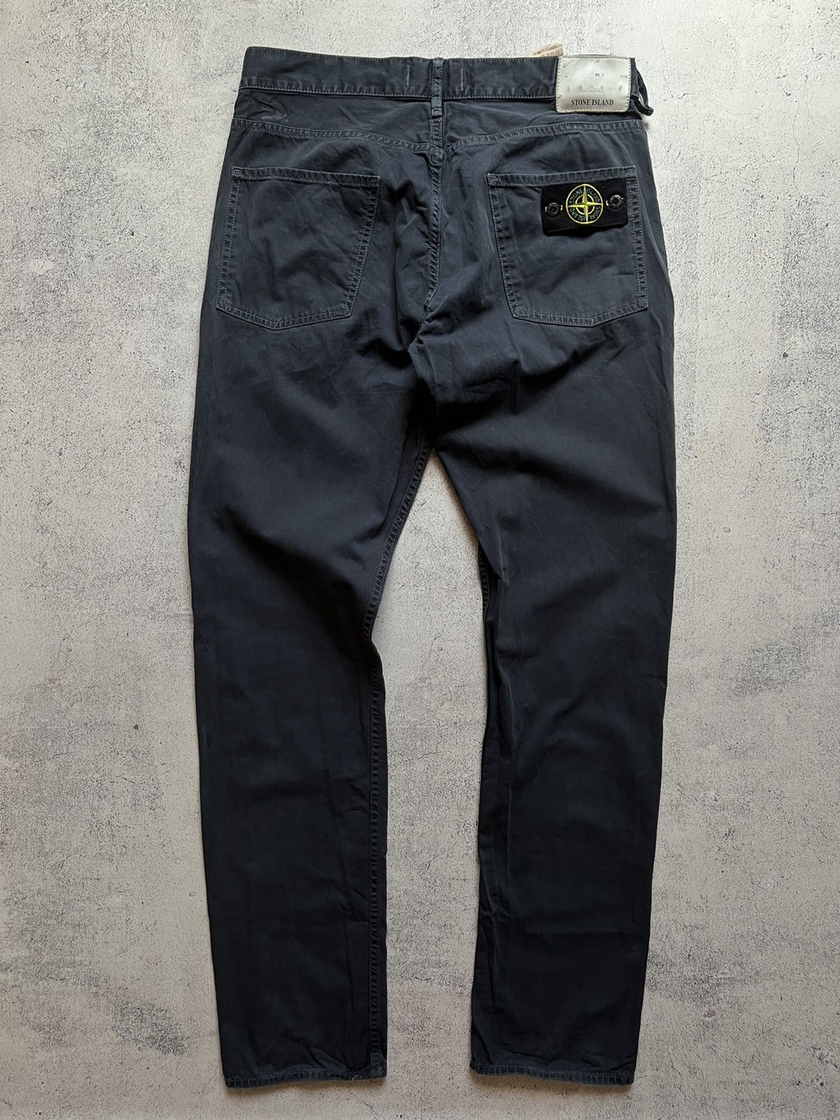 Stone Island × Vintage STONE ISLAND VINTAGE PATCH LOGO PANTS DISTRESSED CHINO y2k Size US 32 / EU 48 - 1 Thumbnail