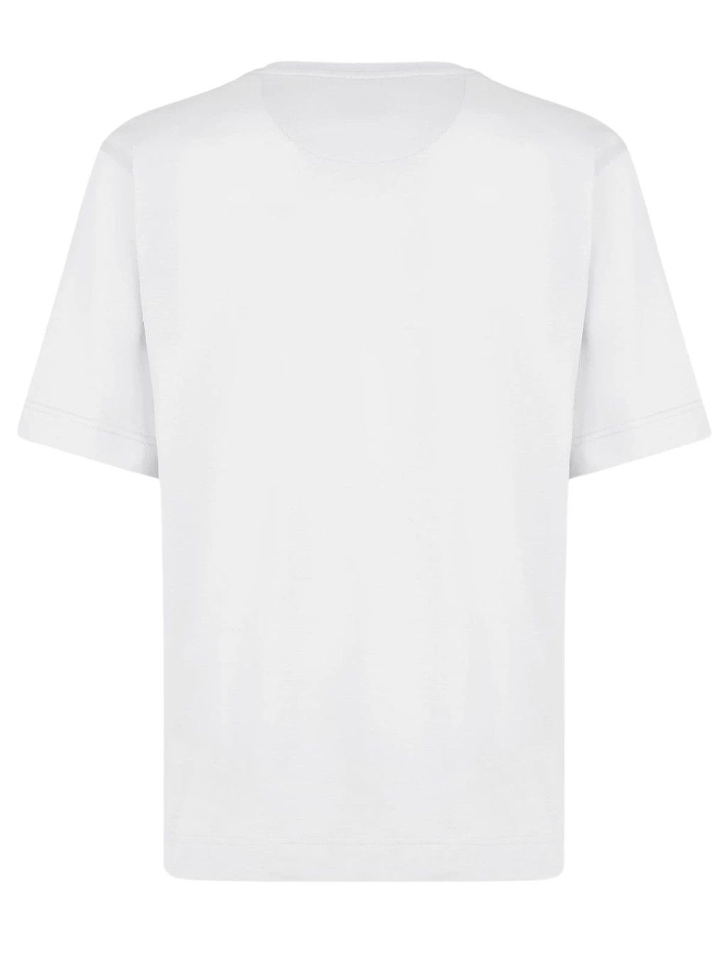 Fendi o1w1db10325 FY0936 T- Shirt in White Size US L / EU 52-54 / 3 - 2 Thumbnail