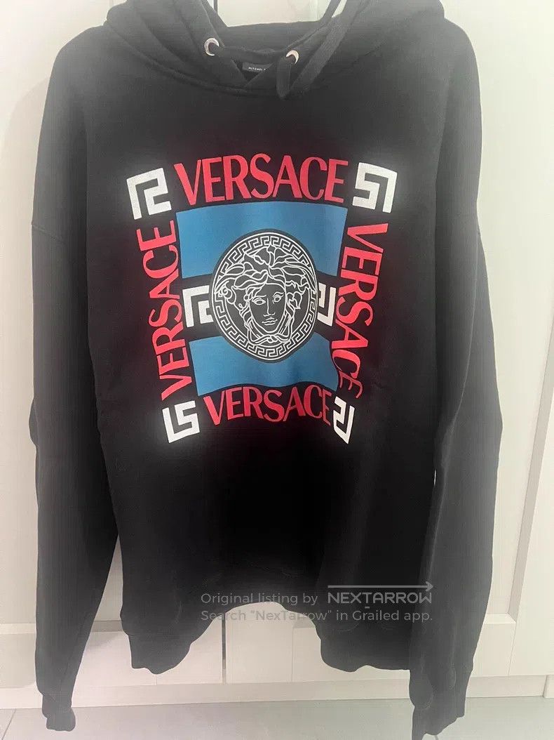 Versace Versace Hooded sweatshirt Size US L / EU 52-54 / 3 - 2 Thumbnail