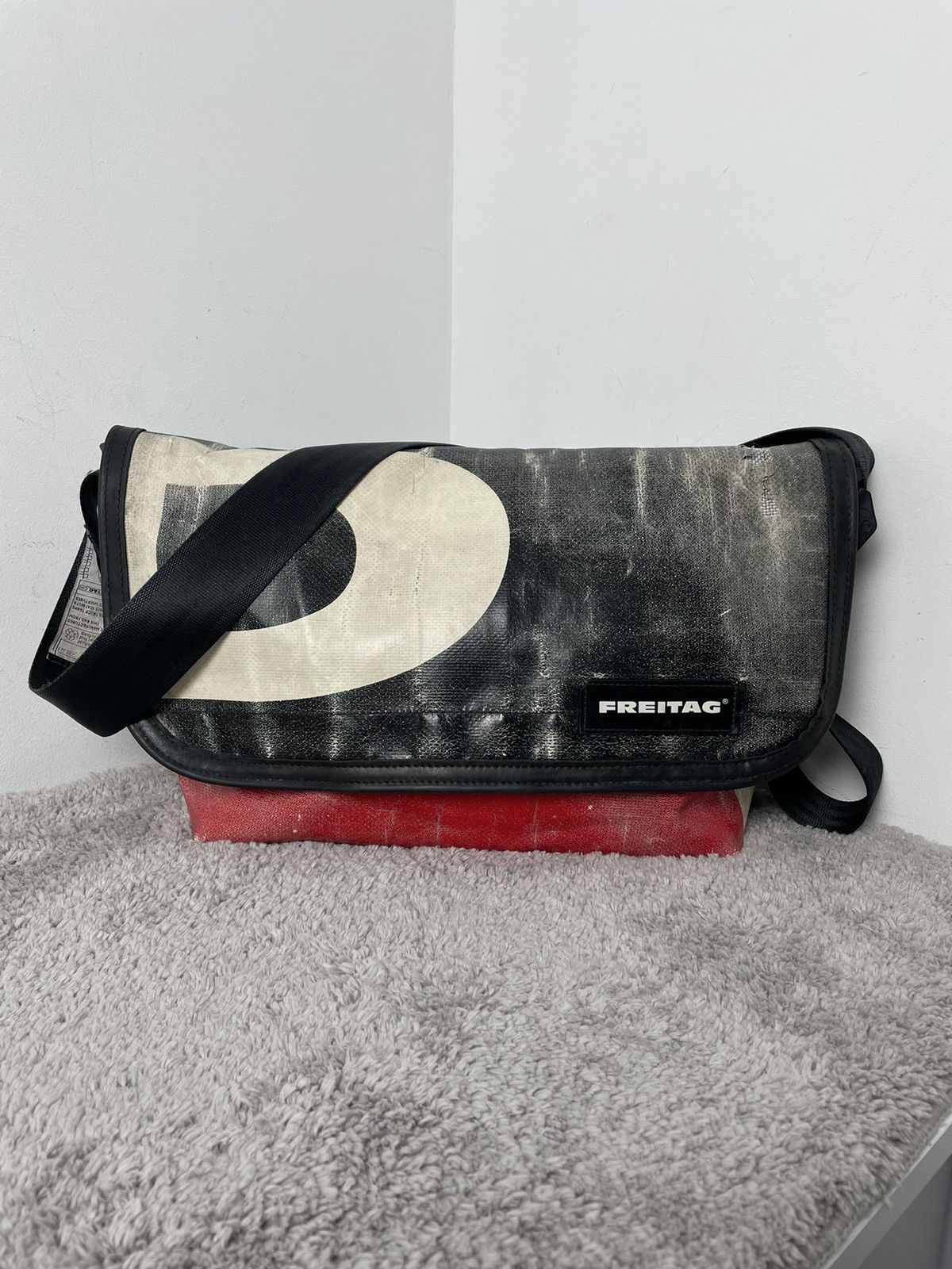 Freitag Recycled Messenger Crossbody Bag