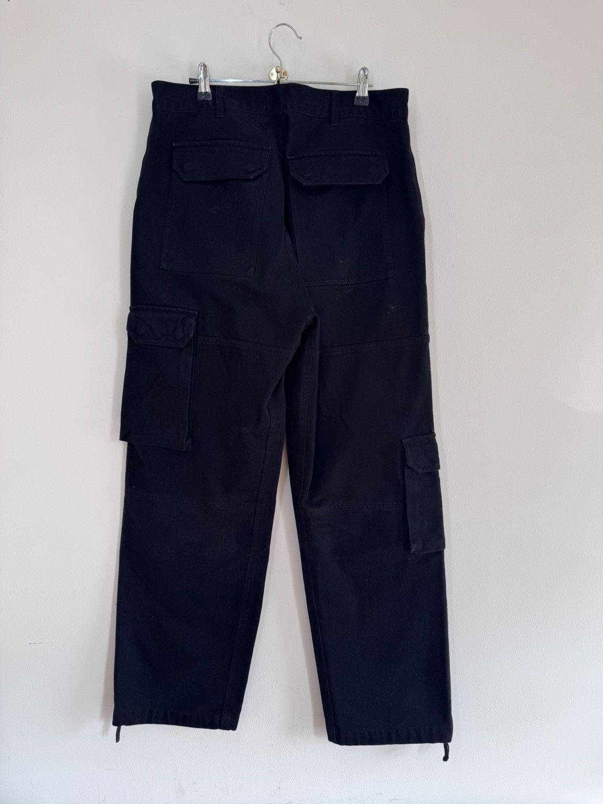 Ronning Ronning Heavy Cotton Cargo Pants Black 32 Size US 32 / EU 48 - 3 Thumbnail