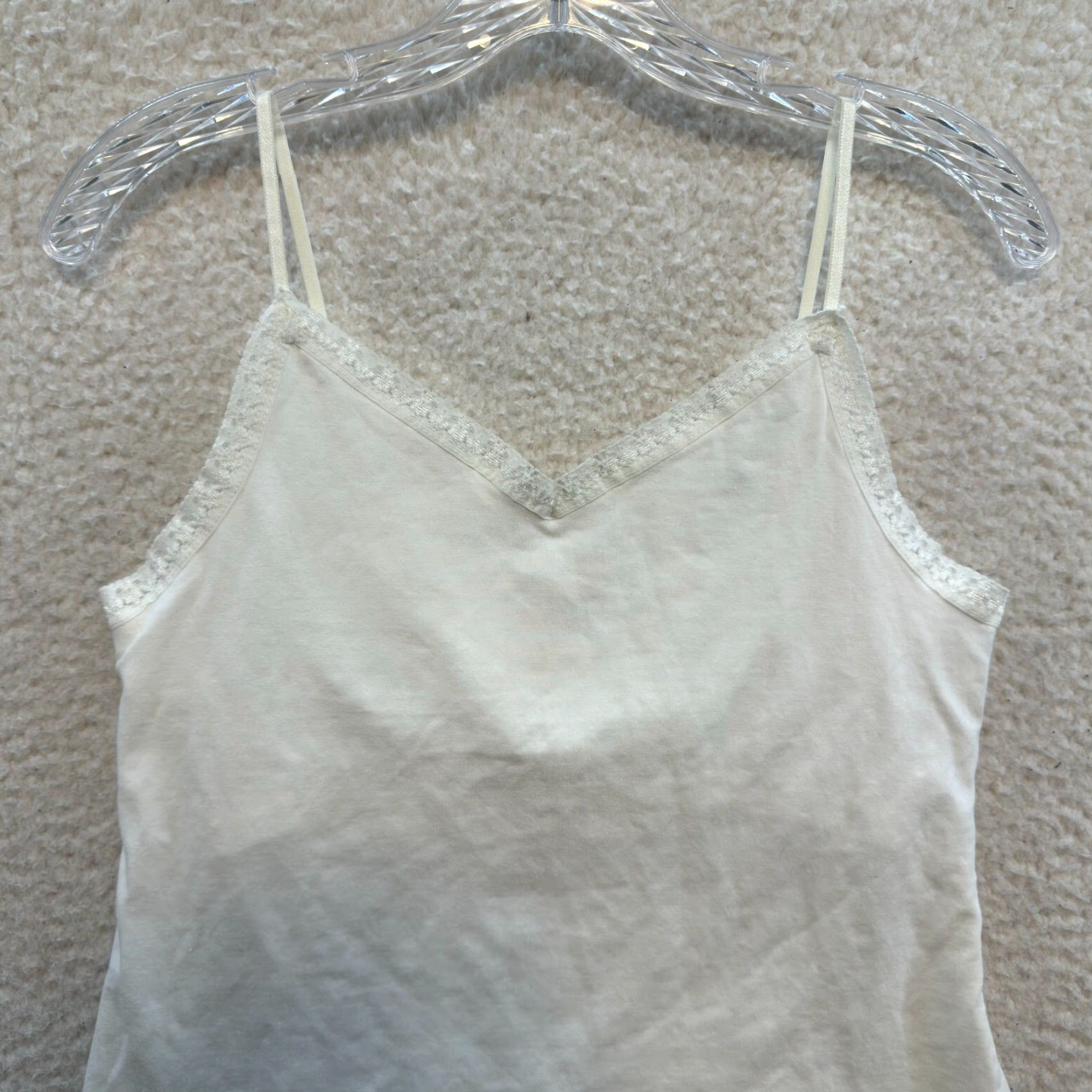 ESPIRIT VINTAGE Espirit Shirt L White Y2K Built-in-Bra Boho Fairy Grunge Size L / US 10 / IT 46 - 3 Thumbnail