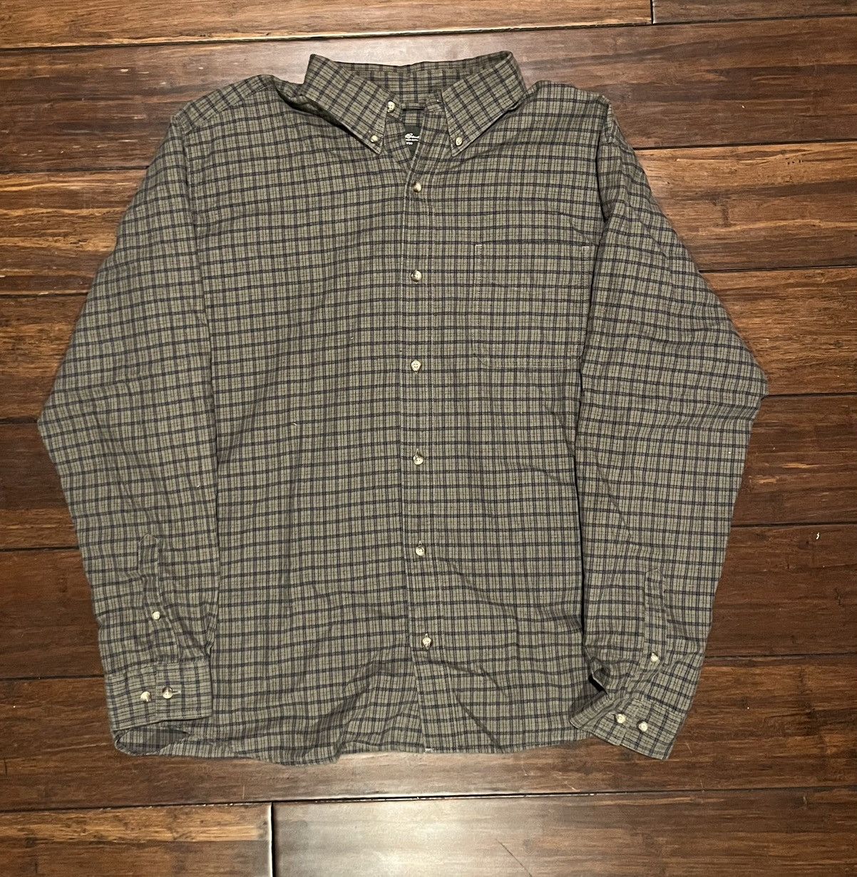 Eddie Bauer Eddie Bauer Vintage Flannel Button Up Size US L / EU 52-54 / 3 - 1 Thumbnail