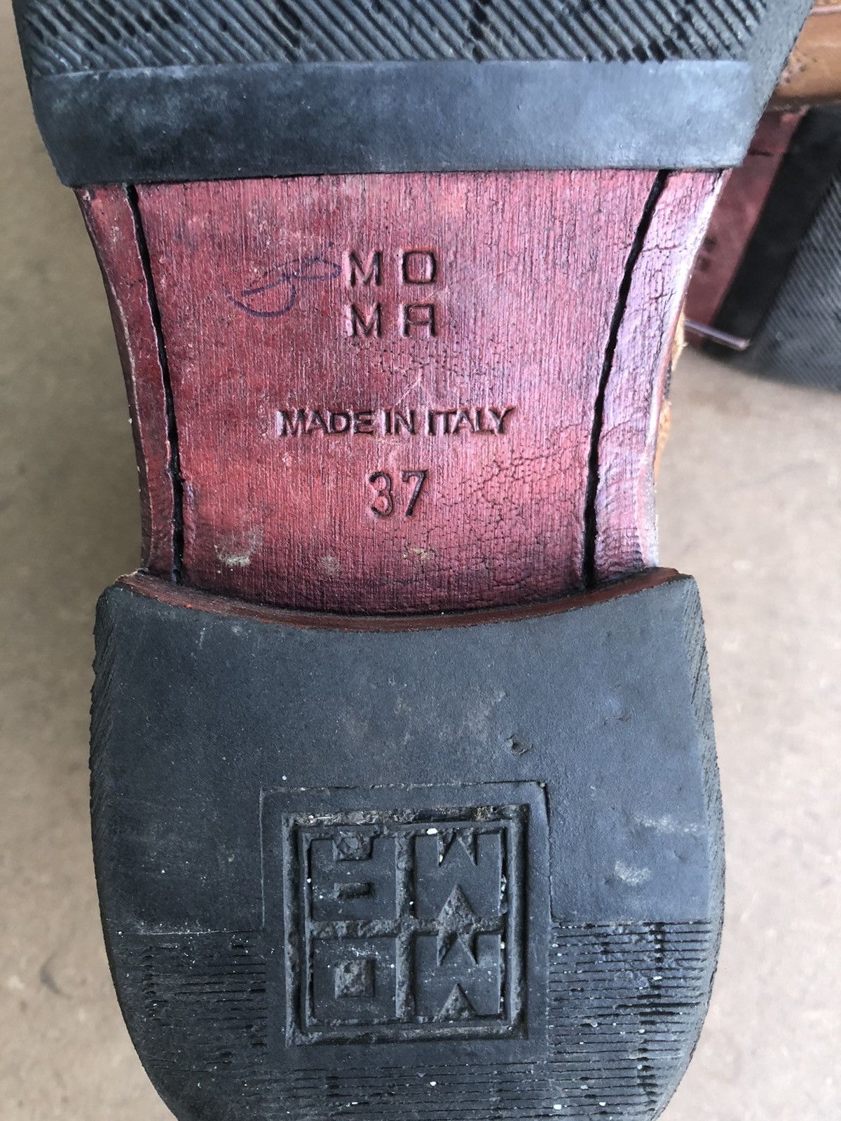 MoMA MOMA Brown Size Chart Boots Size 37 Size US 7 / IT 37 - 9 Thumbnail