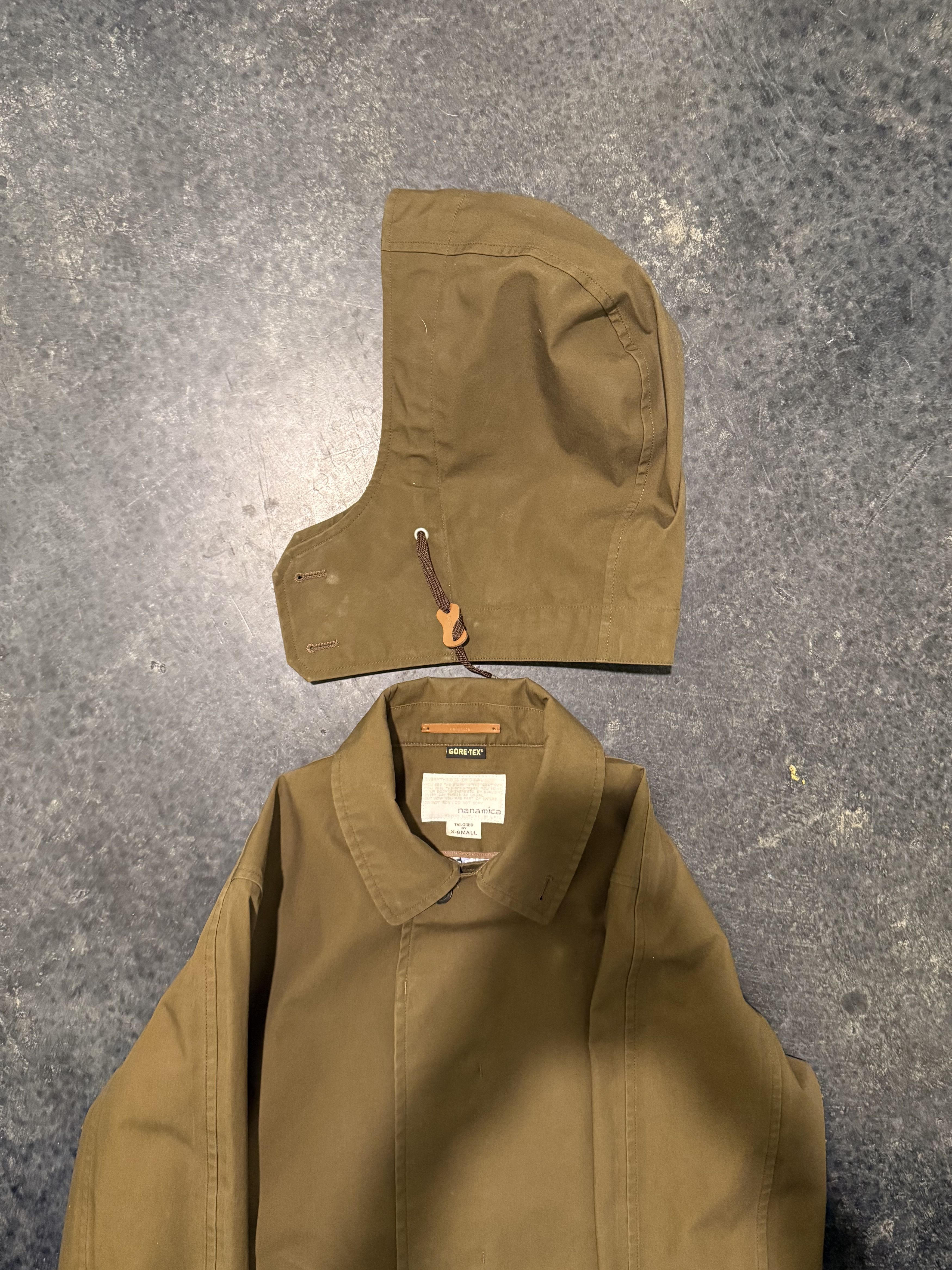 Nanamica Soutien Coat 2L Gore-Tex - Brown Size US XS / EU 42 / 0 - 5 Thumbnail