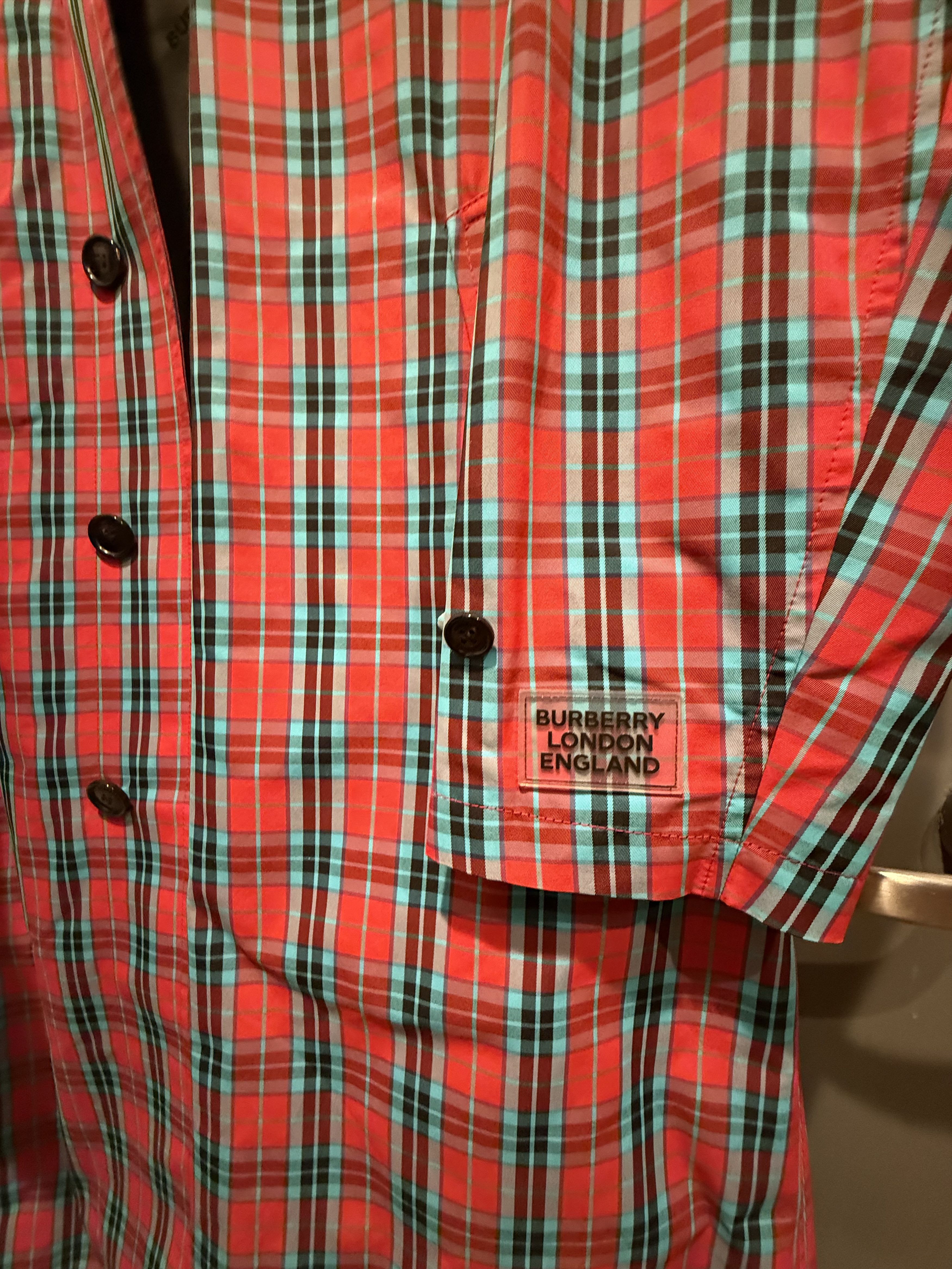 Burberry Contrast Collar Check Size US M / EU 48-50 / 2 - 3 Thumbnail