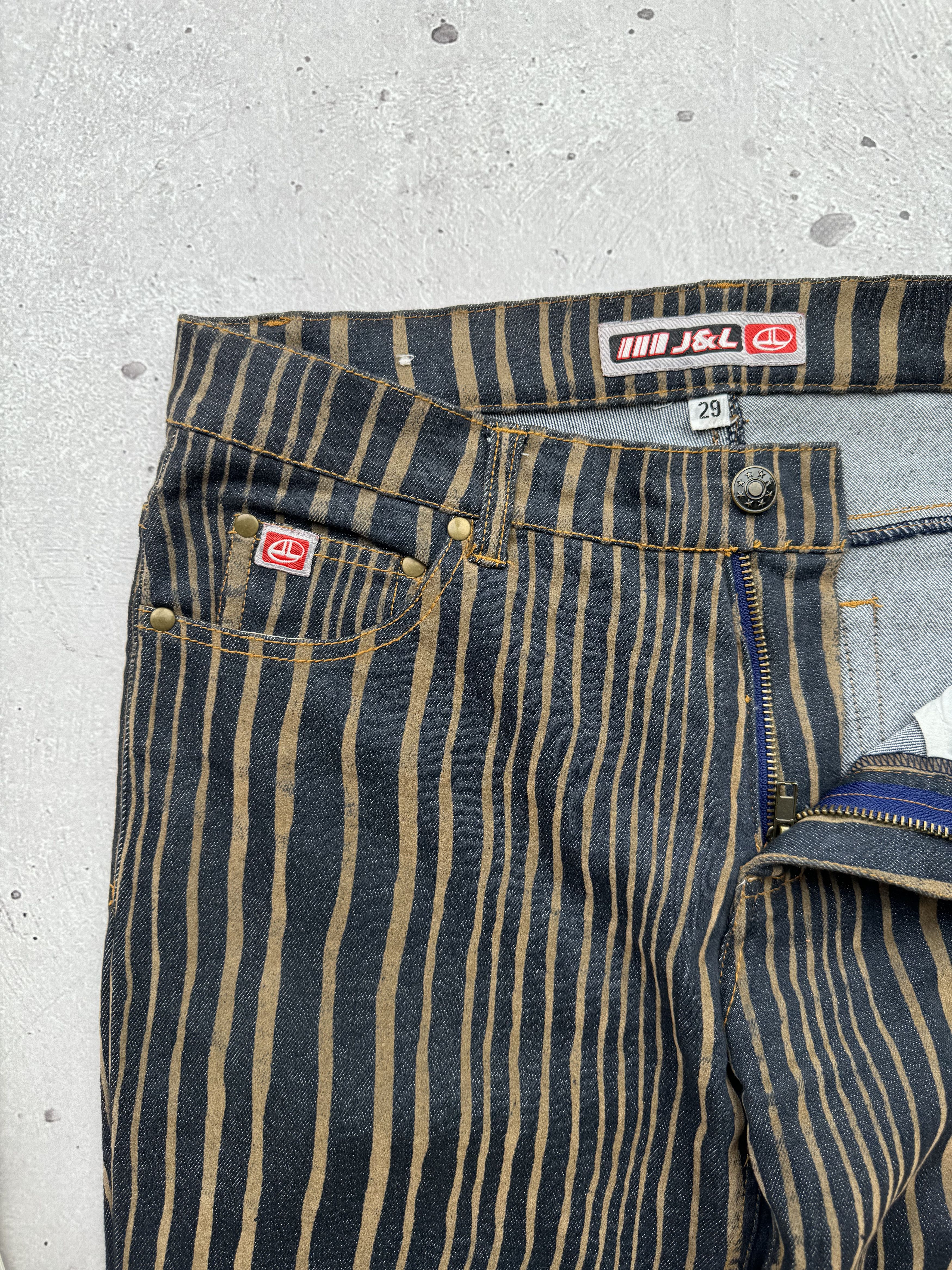 Japanese Brand × Vintage Vintage Flared Amazing Jeans Size 29" - 4 Thumbnail