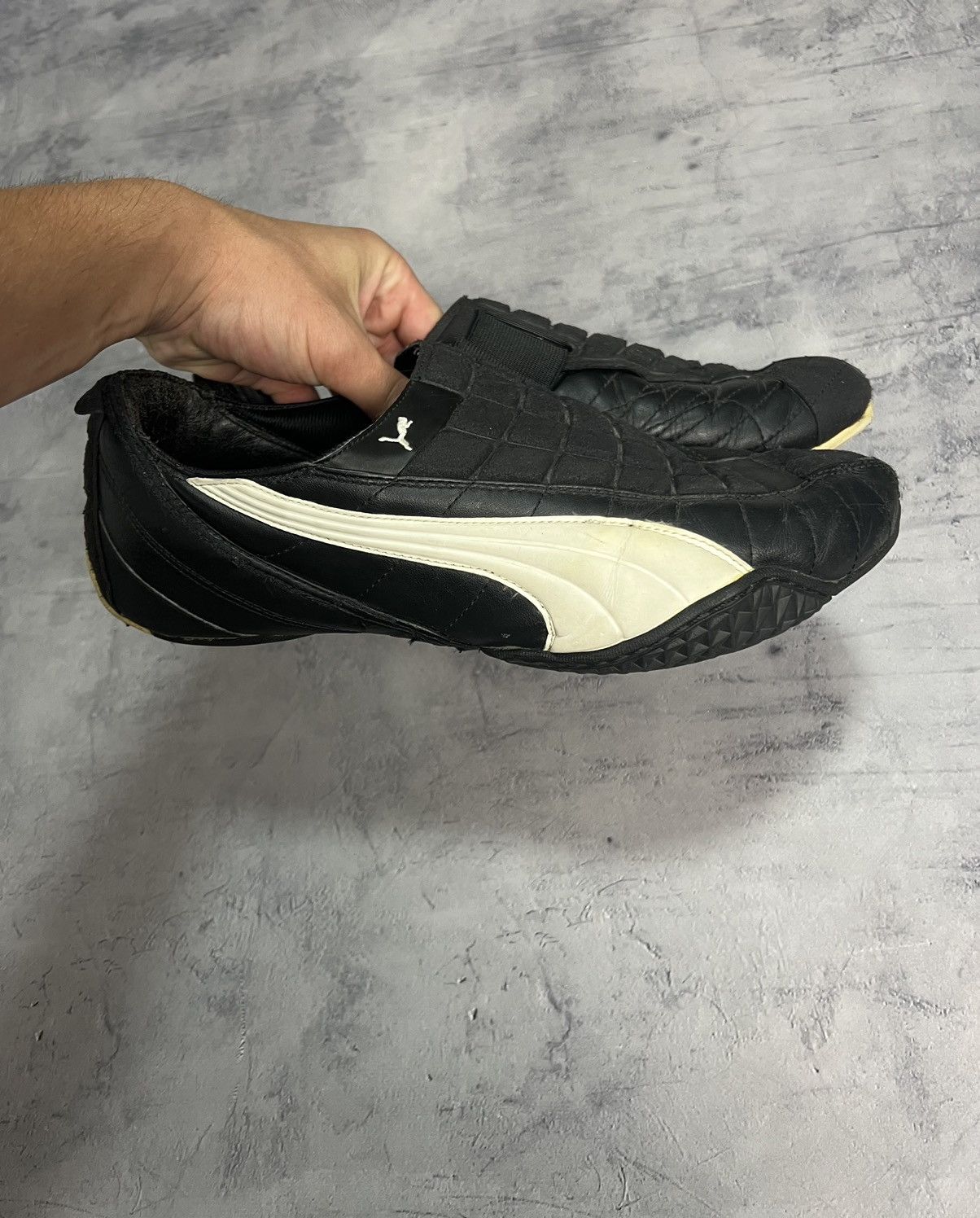 Puma × Vintage Rare Vintage 2000s Puma Moto Racing y2k Shoes Size US 10 / EU 43 - 5 Thumbnail