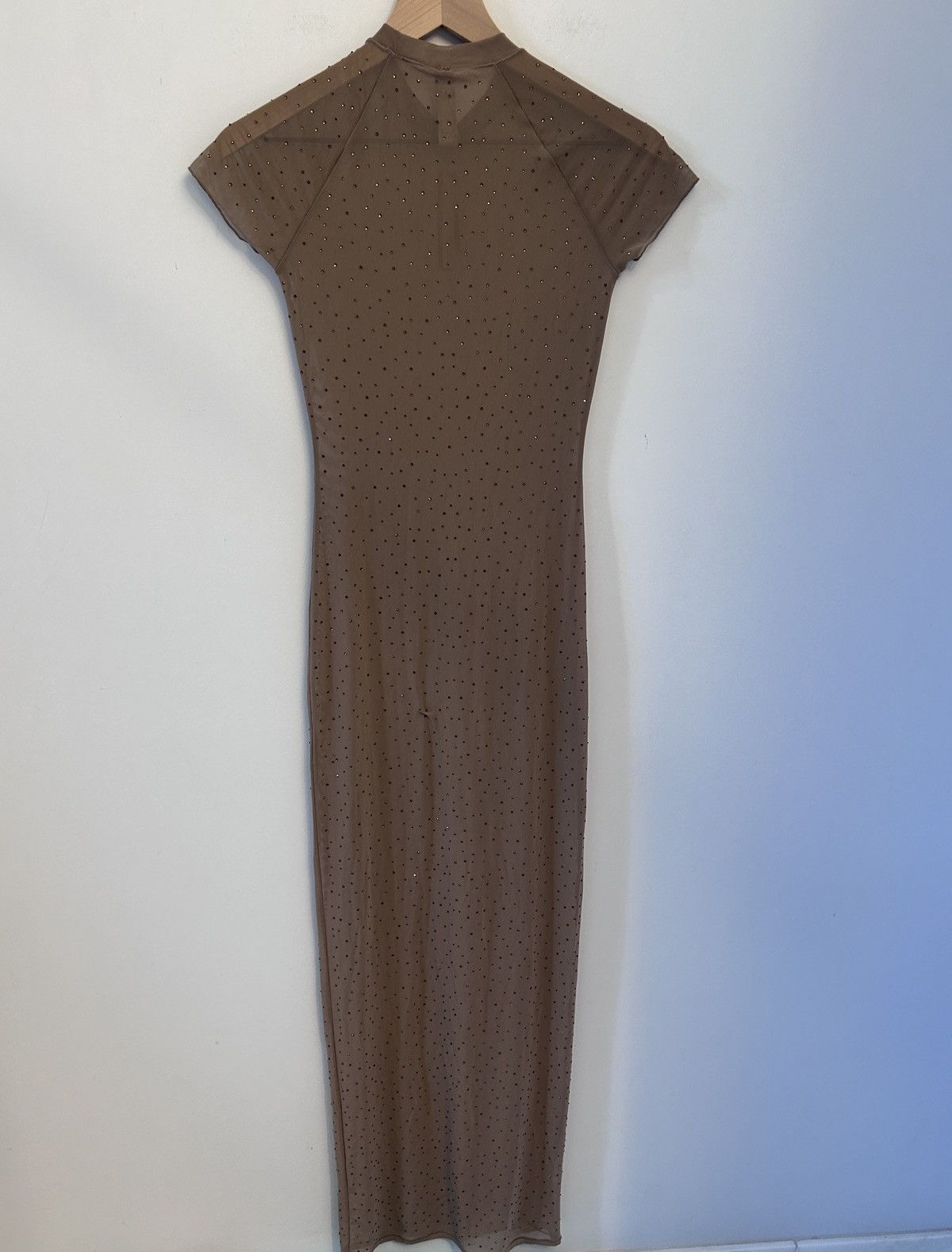 SKIMS NWT Skims Mesh Swim Rhinestone Coverup Dress Desert Small Size S / US 4 / IT 40 - 5 Thumbnail