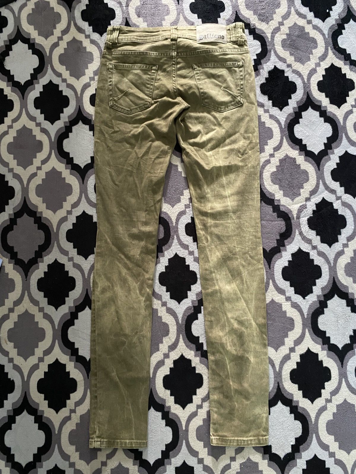John Galliano John galliano washed denim jeans Size US 28 / EU 44 - 2 Thumbnail