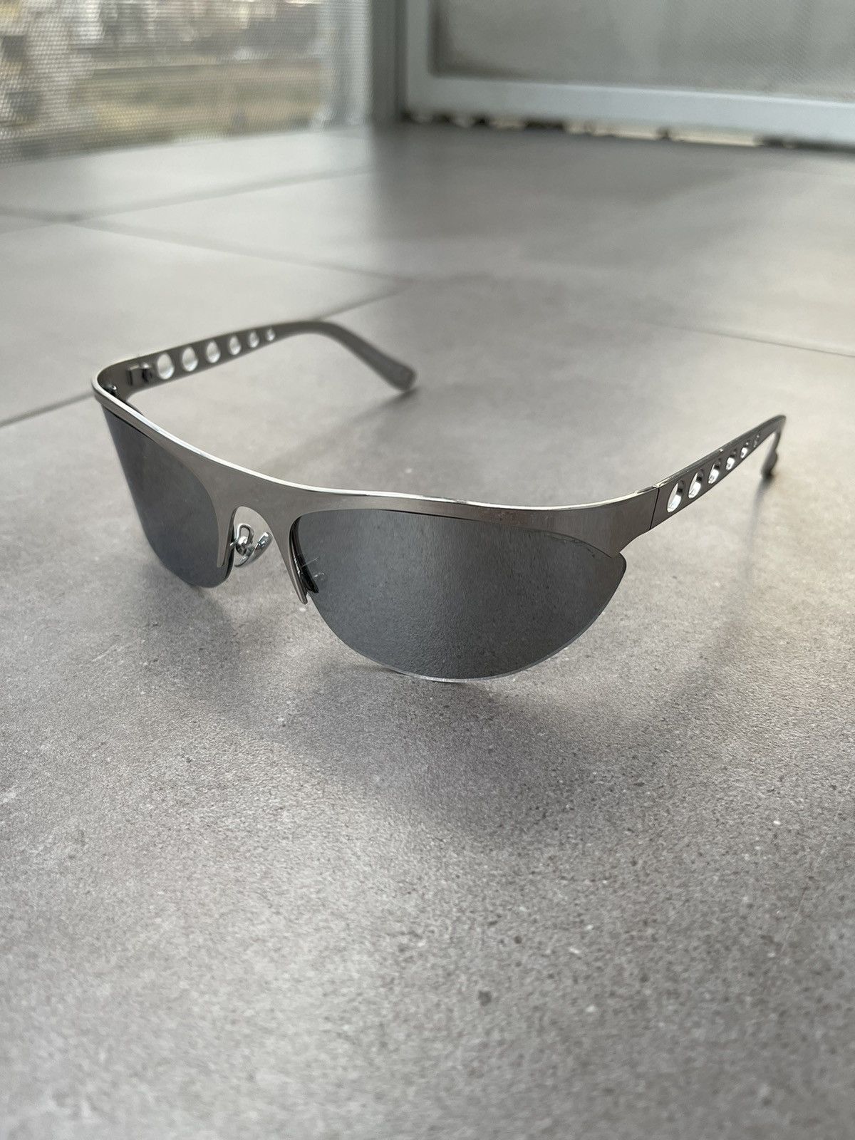 Marni !DS! Marni Salar De Uyuni 6V5/3/AB22 Silver Sunglasses Size ONE SIZE - 7 Thumbnail