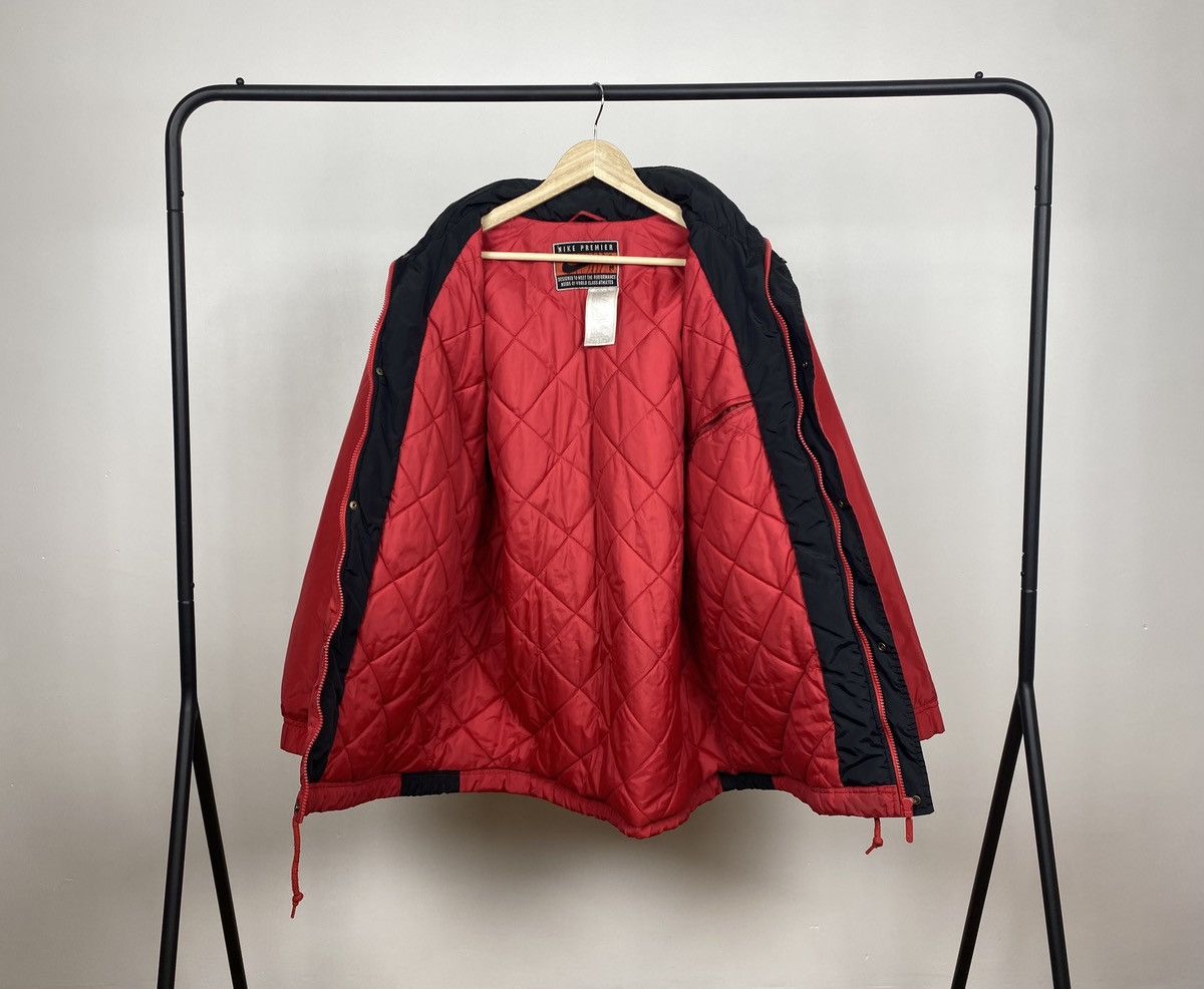 Nike Nike Vintage Big Logo Jacket Light Puffer 90's Full Zip Size US M / EU 48-50 / 2 - 4 Thumbnail