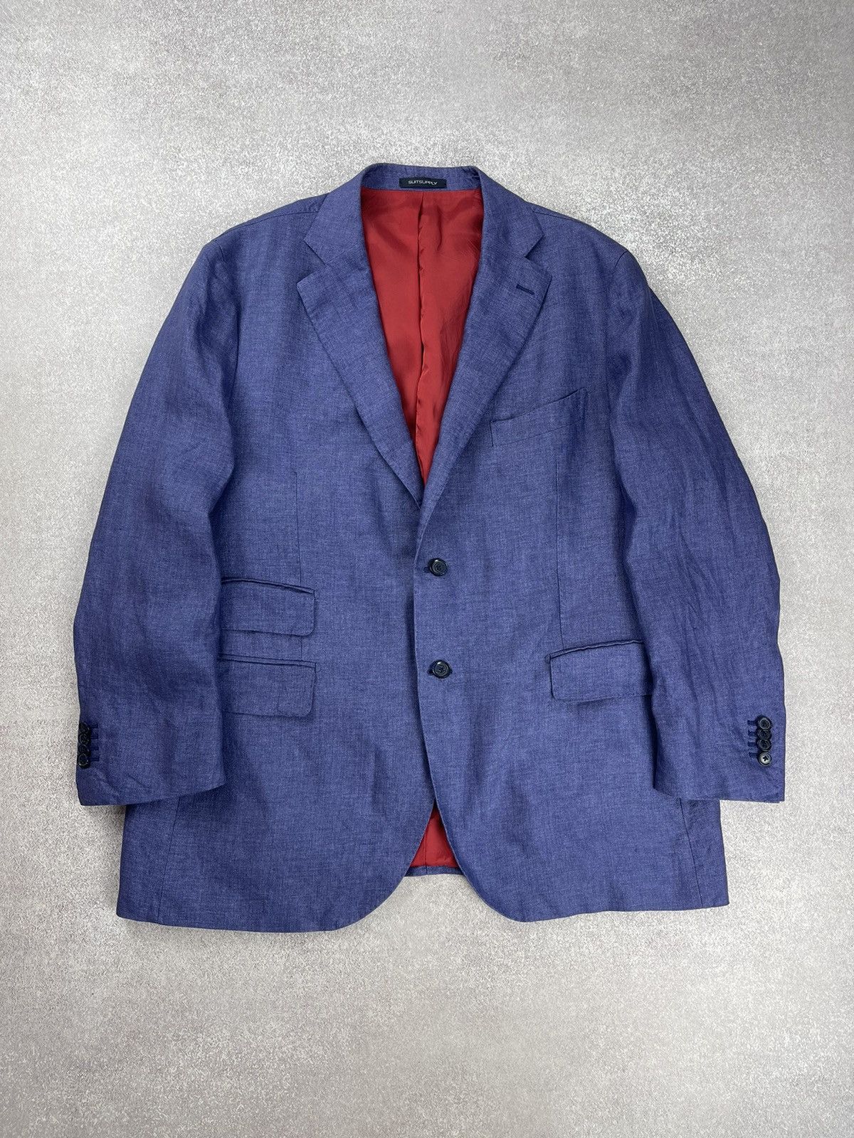 Suitsupply Suitsupply Custom Linen Blazer Men’s Size 48S - 1 Thumbnail