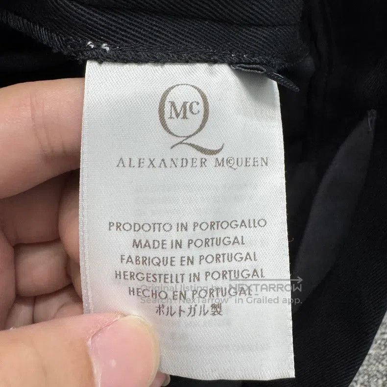 Alexander McQueen Alexander Mcqueen Black casual pants Size US 32 / EU 48 - 2 Thumbnail