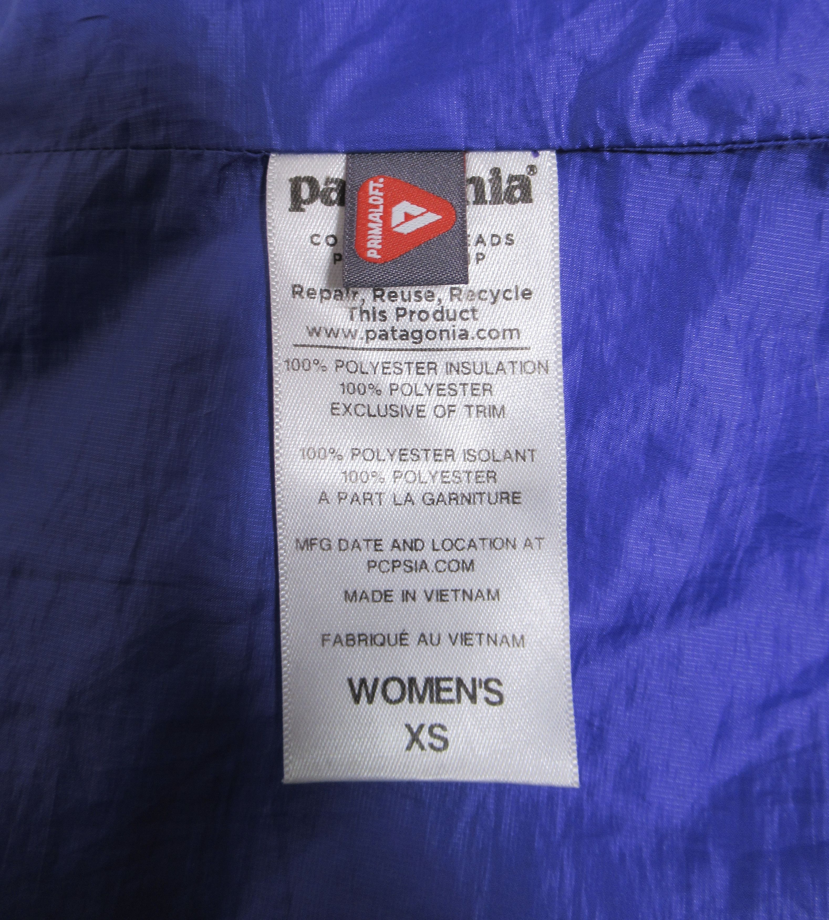 Patagonia Patagonia Nano Puff® Jacket Cobalt Blue COB 84216FA14 Size XS / US 0-2 / IT 36-38 - 10 Thumbnail