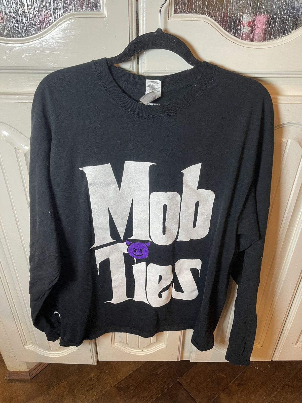 image of Tour Life X Rap A Lot “Mob Ties” Tee Drake 2018 Tour in Black, Men's (Size XL)