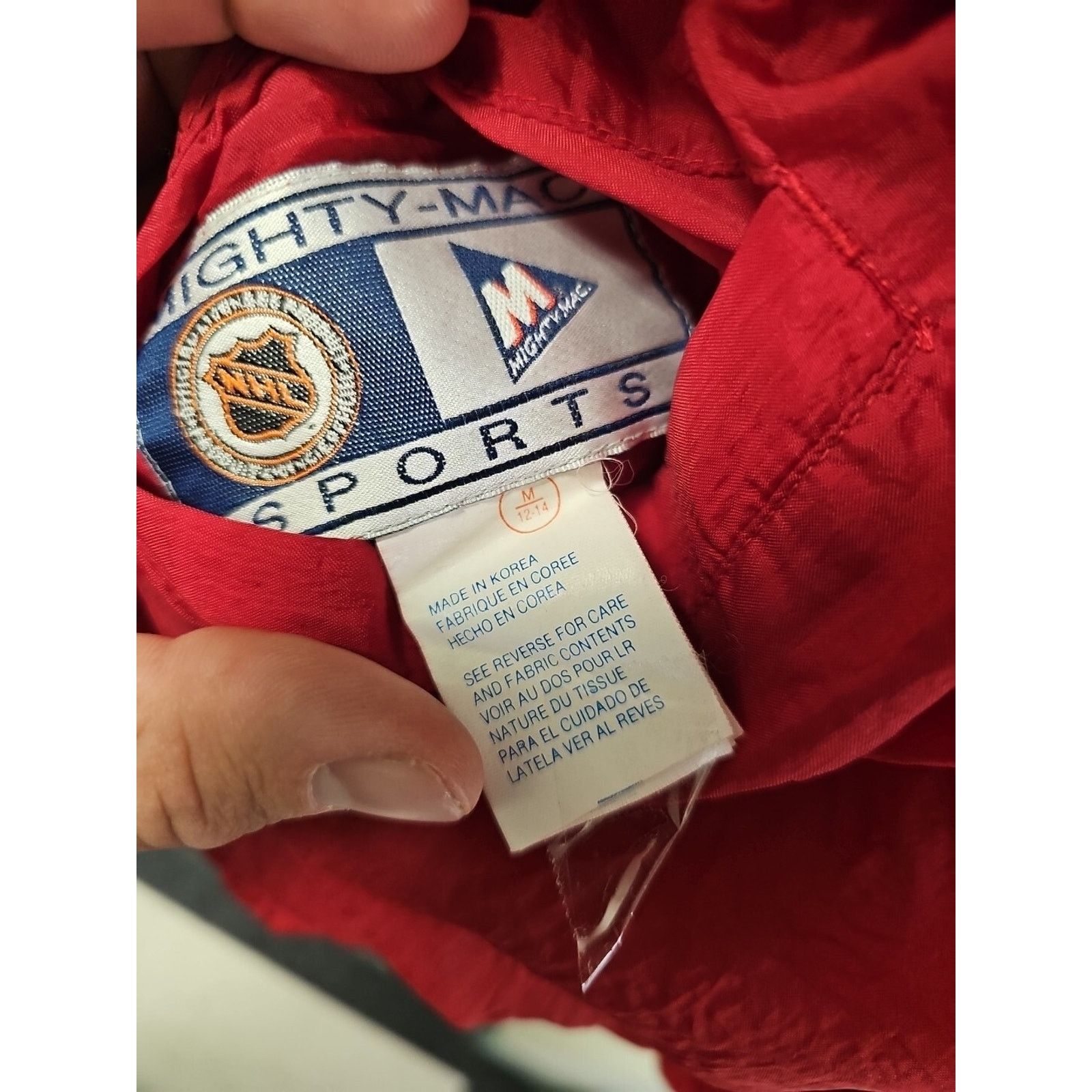 NHL Chicago Blackhawks Mighty Mac Youth Jacket Sz M Reversible Size M / US 6-8 / IT 42-44 - 9 Thumbnail