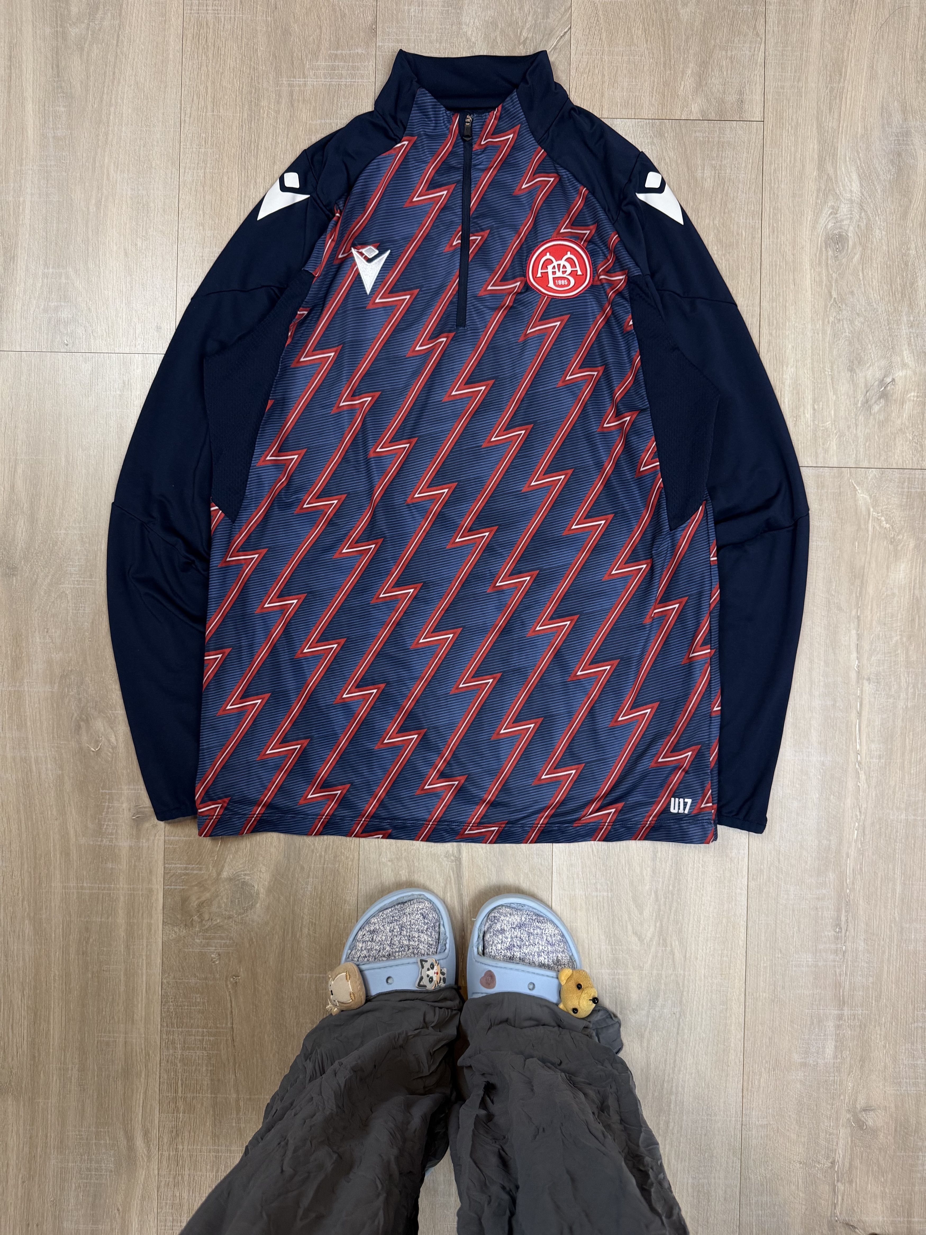 Macron Aalborg 2023/2024 Football Soccer Track Jacket