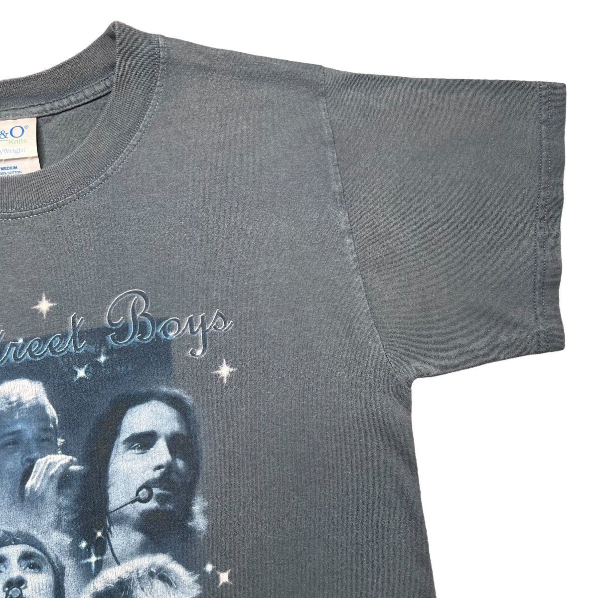 Band Tees × Vintage Vintage 2001 Backstreet Boys Black & Blue World Tour T-Shirt Size US M / EU 48-50 / 2 - 4 Thumbnail