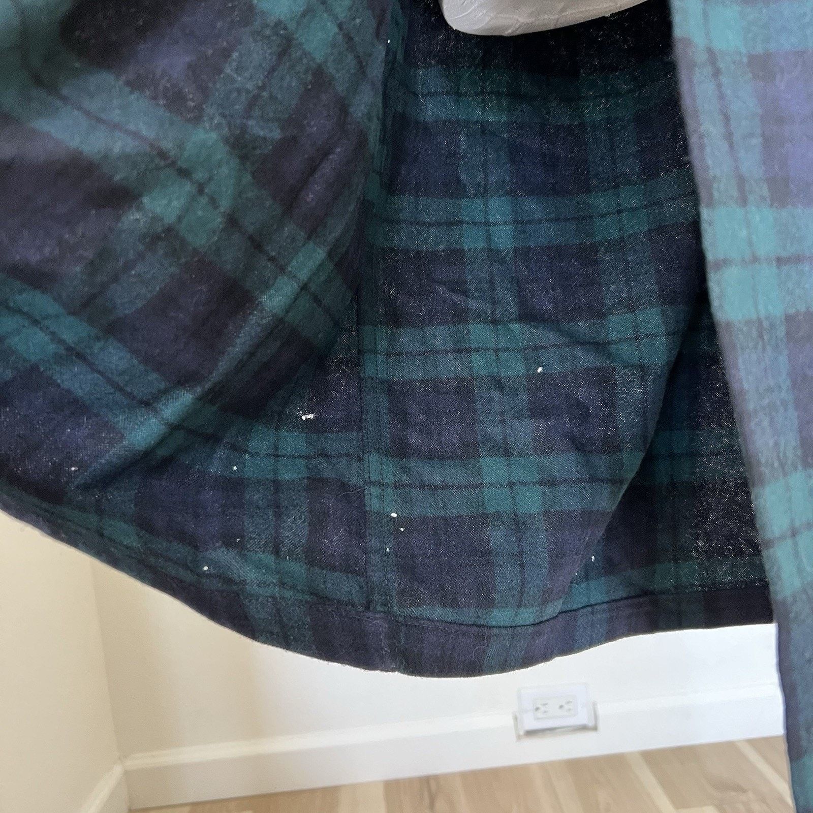 Pendleton 1970s NWT Pendleton Black Watch Tartan Wool Robe (M) READ Size ONE SIZE - 5 Thumbnail
