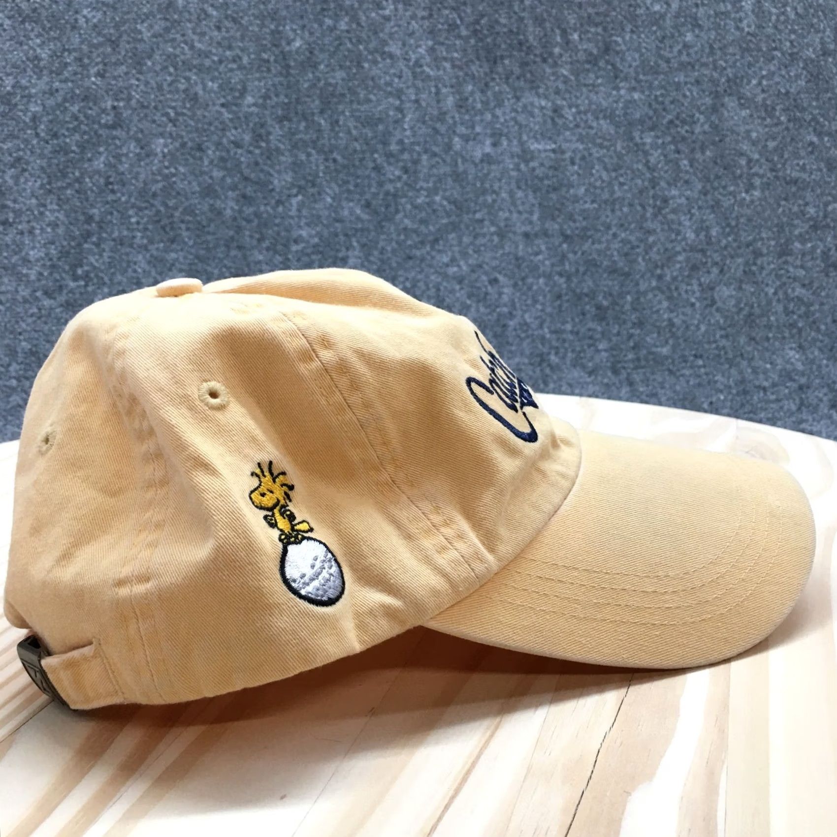 Vintage Ahead Catch The Spirit Baseball Hat Womens Yellow OS Adjustable Embroidered Logo Size ONE SIZE - 6 Thumbnail
