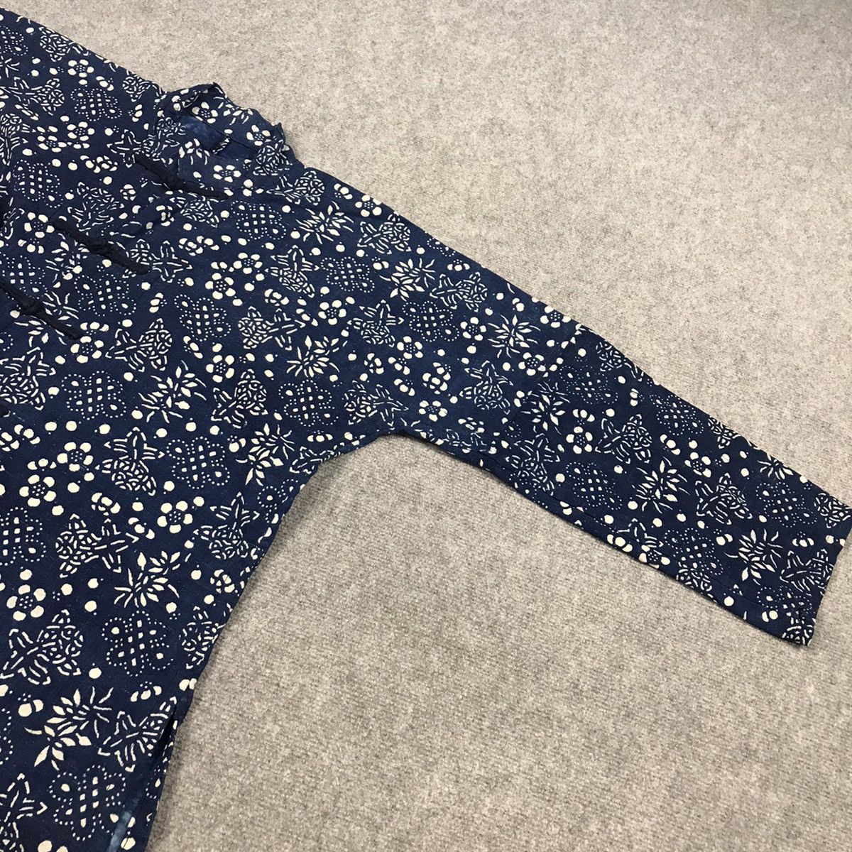 Indigo × Japanese Brand Indigo custom japan traditional Japanese button jacket Size US M / EU 48-50 / 2 - 4 Thumbnail
